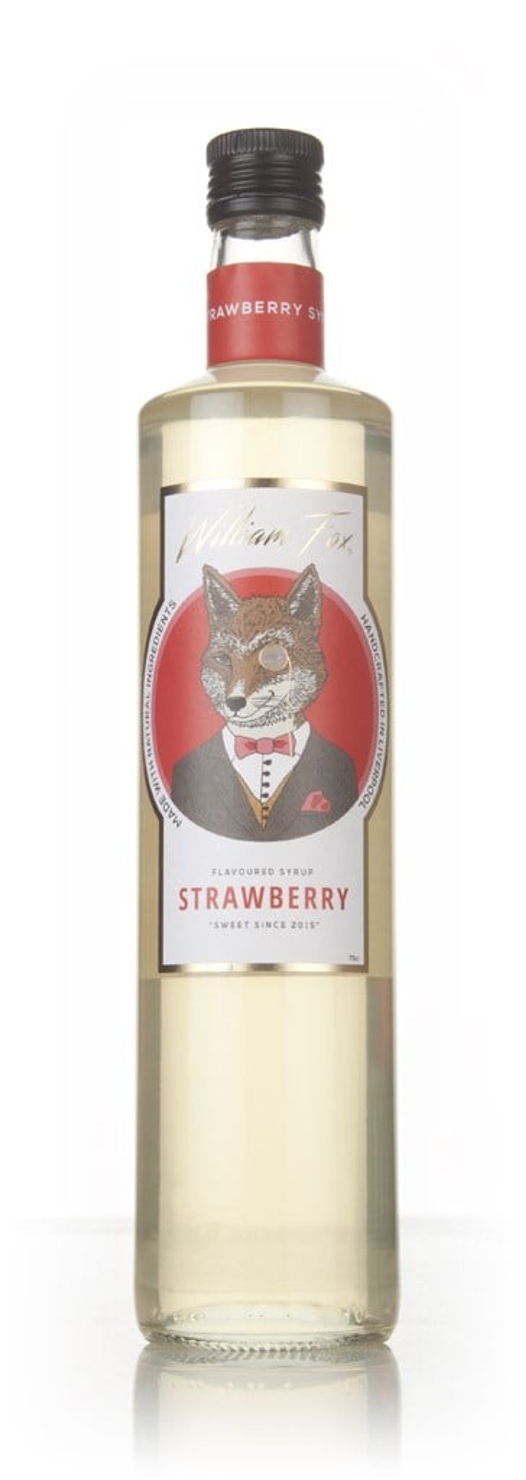 William Fox Strawberry Syrup 75cl