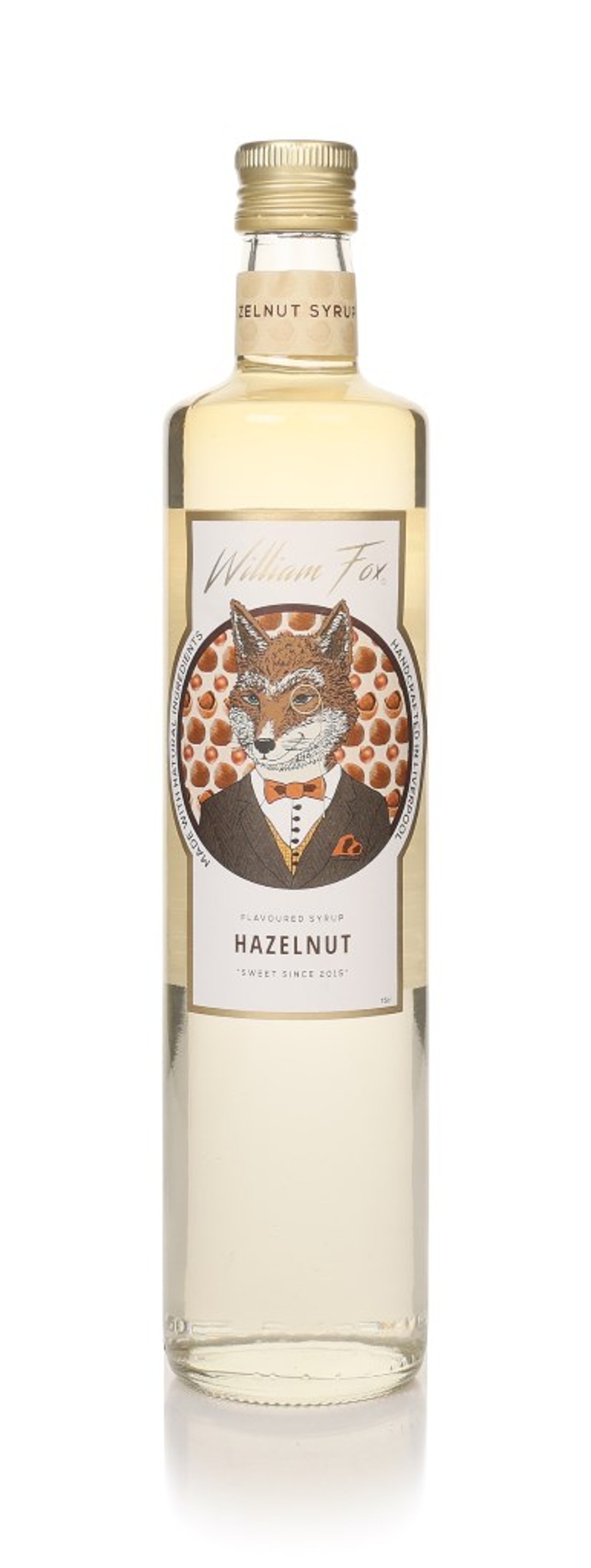 William Fox Hazelnut Syrup 75cl