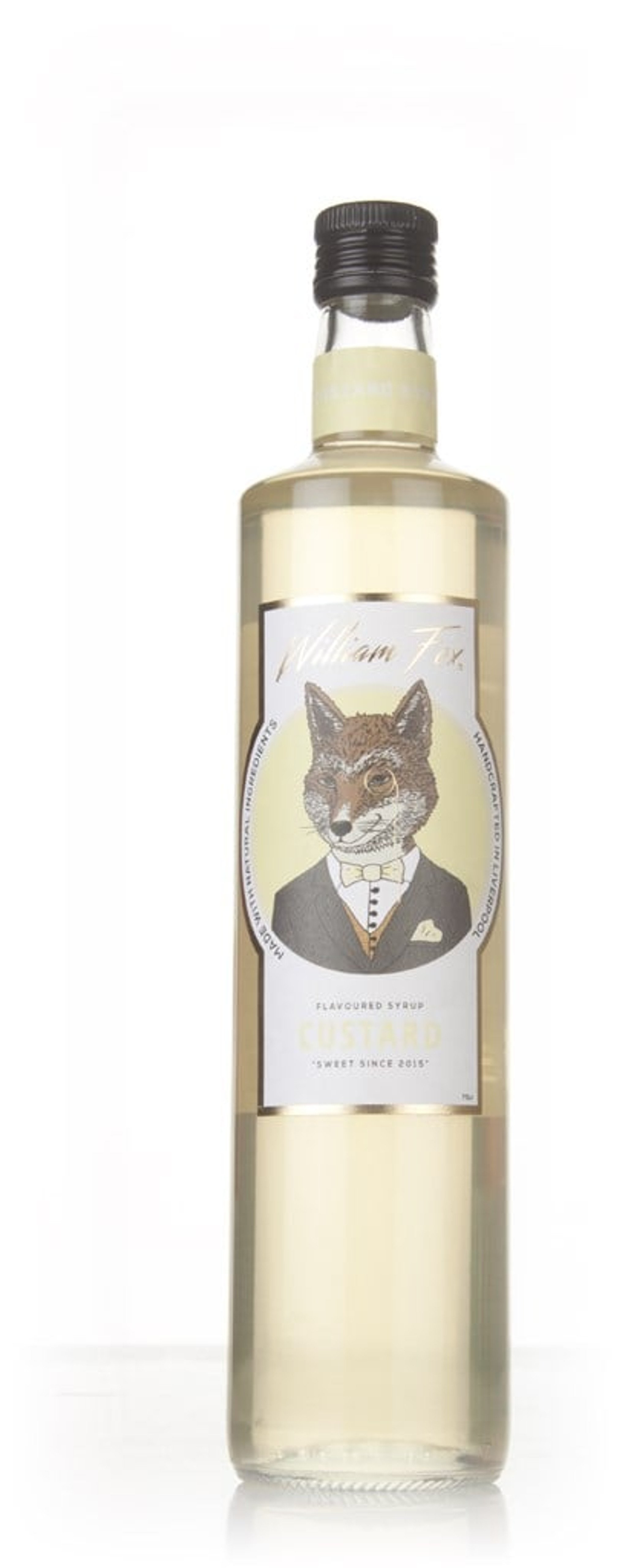 William Fox Custard Syrup 75cl