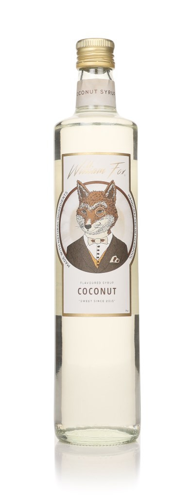 William Fox Coconut Syrup 75cl