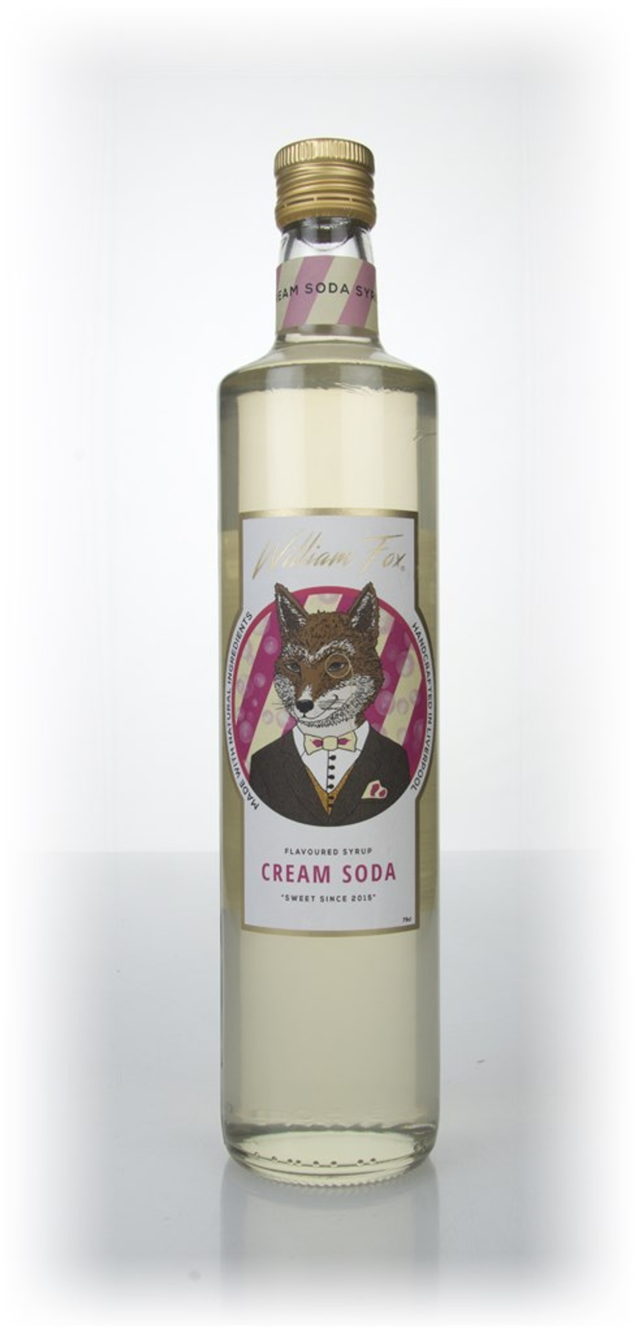 William Fox Cream Soda Syrup 75cl