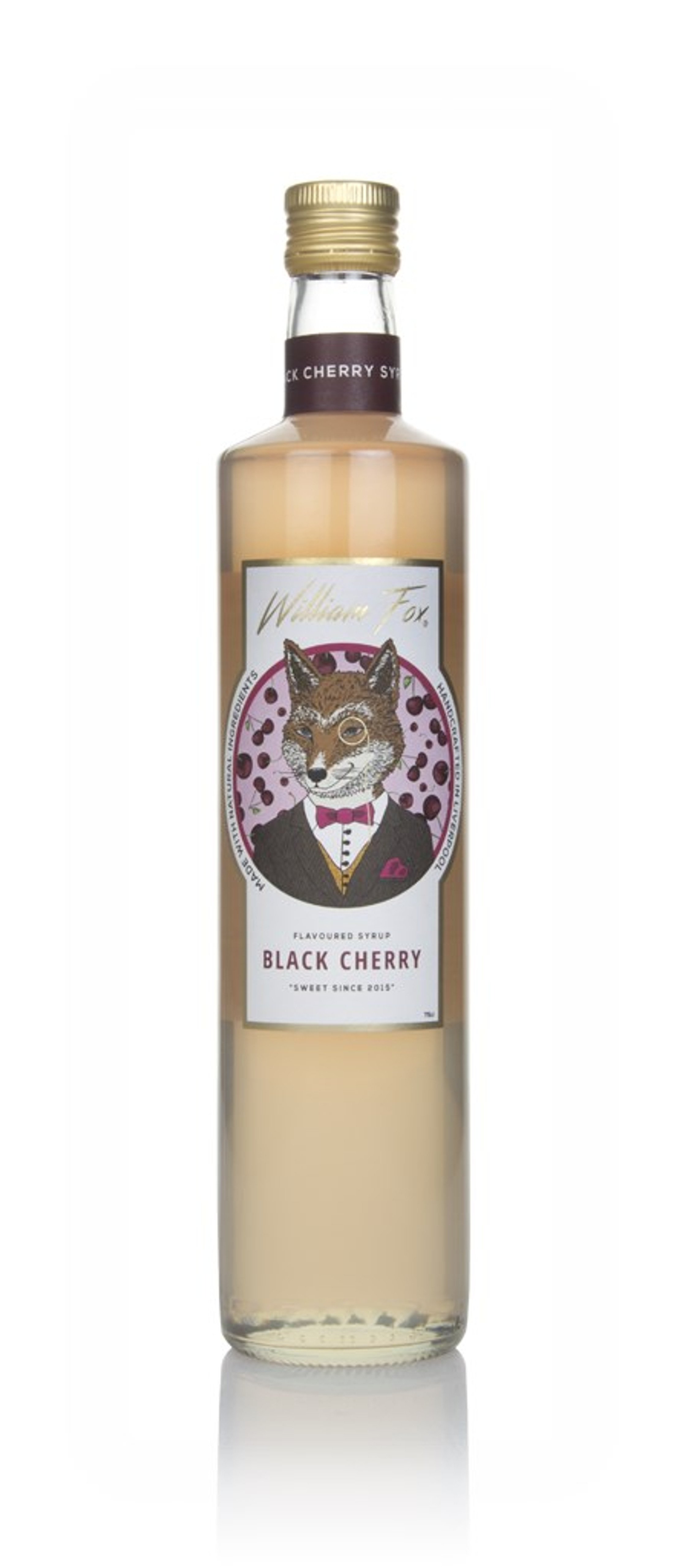 William Fox Black Cherry Syrup 75cl
