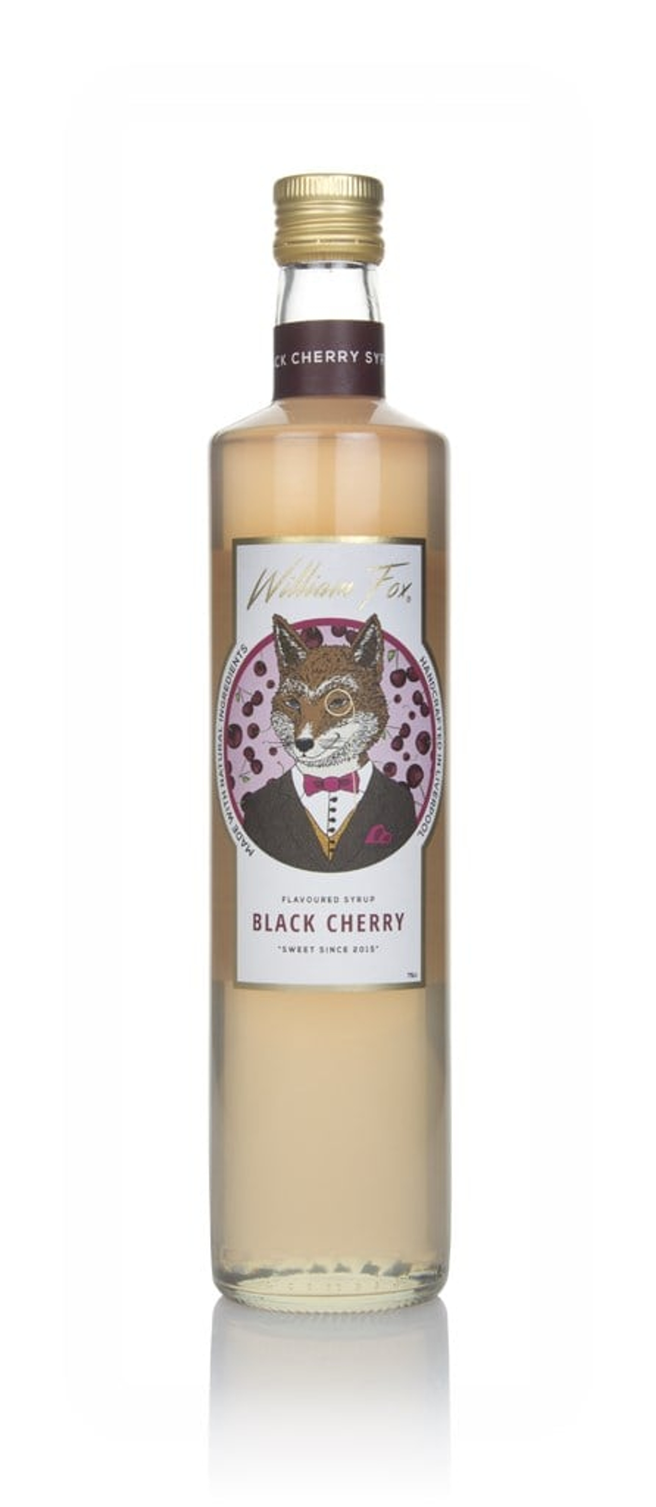 William Fox Black Cherry Syrup 75cl
