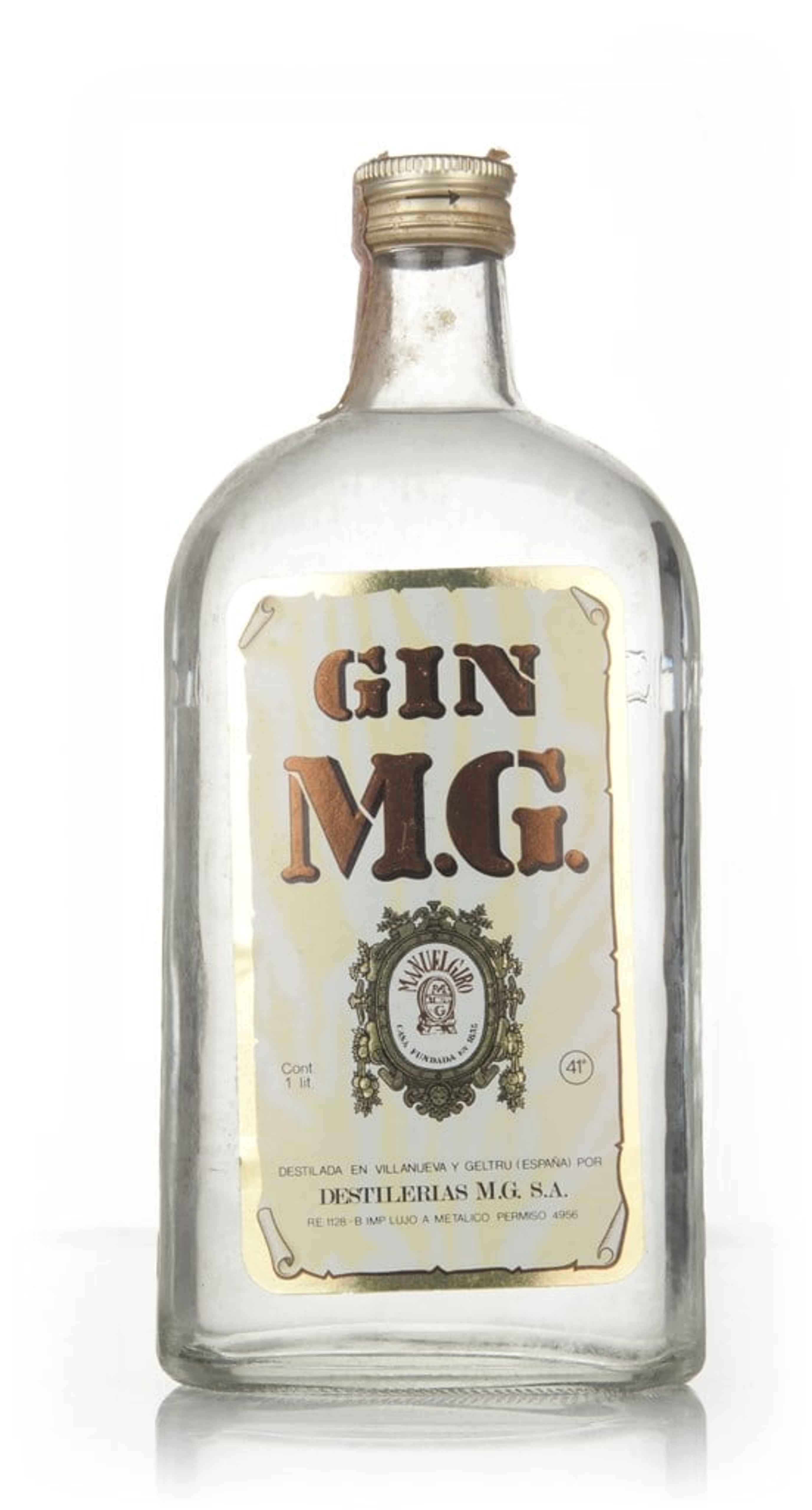 Gin MG - 1970s 100cl