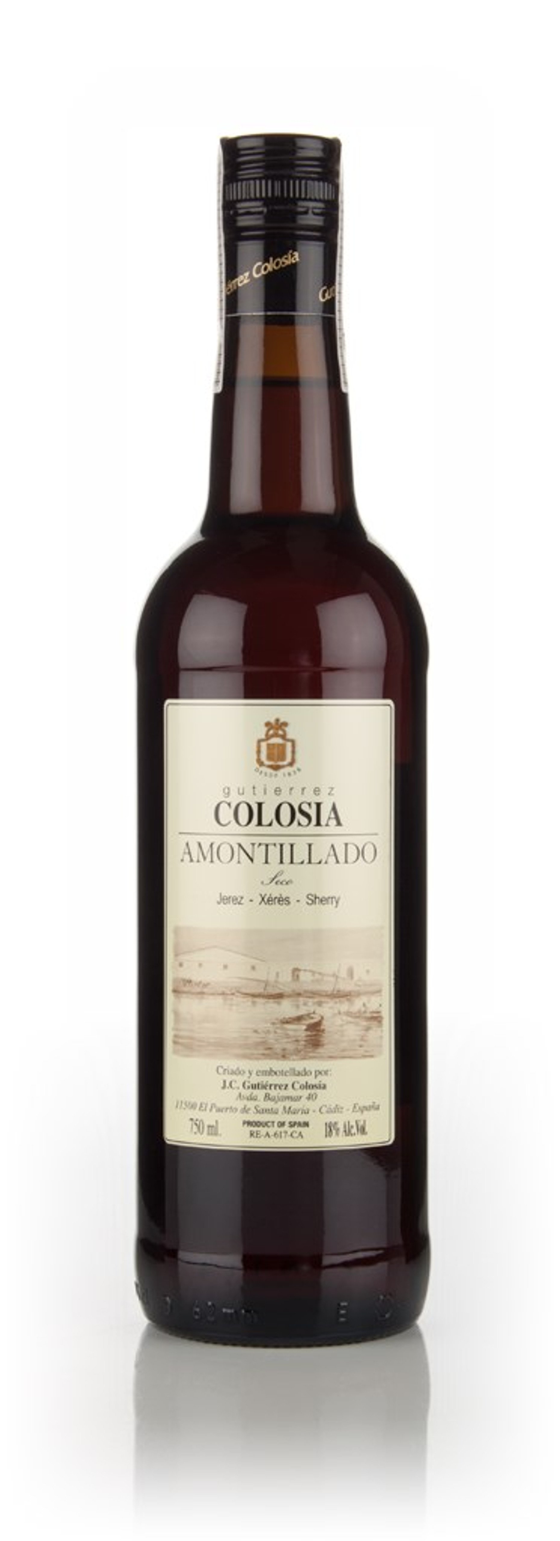 Colosia Amontillado Sherry 75cl