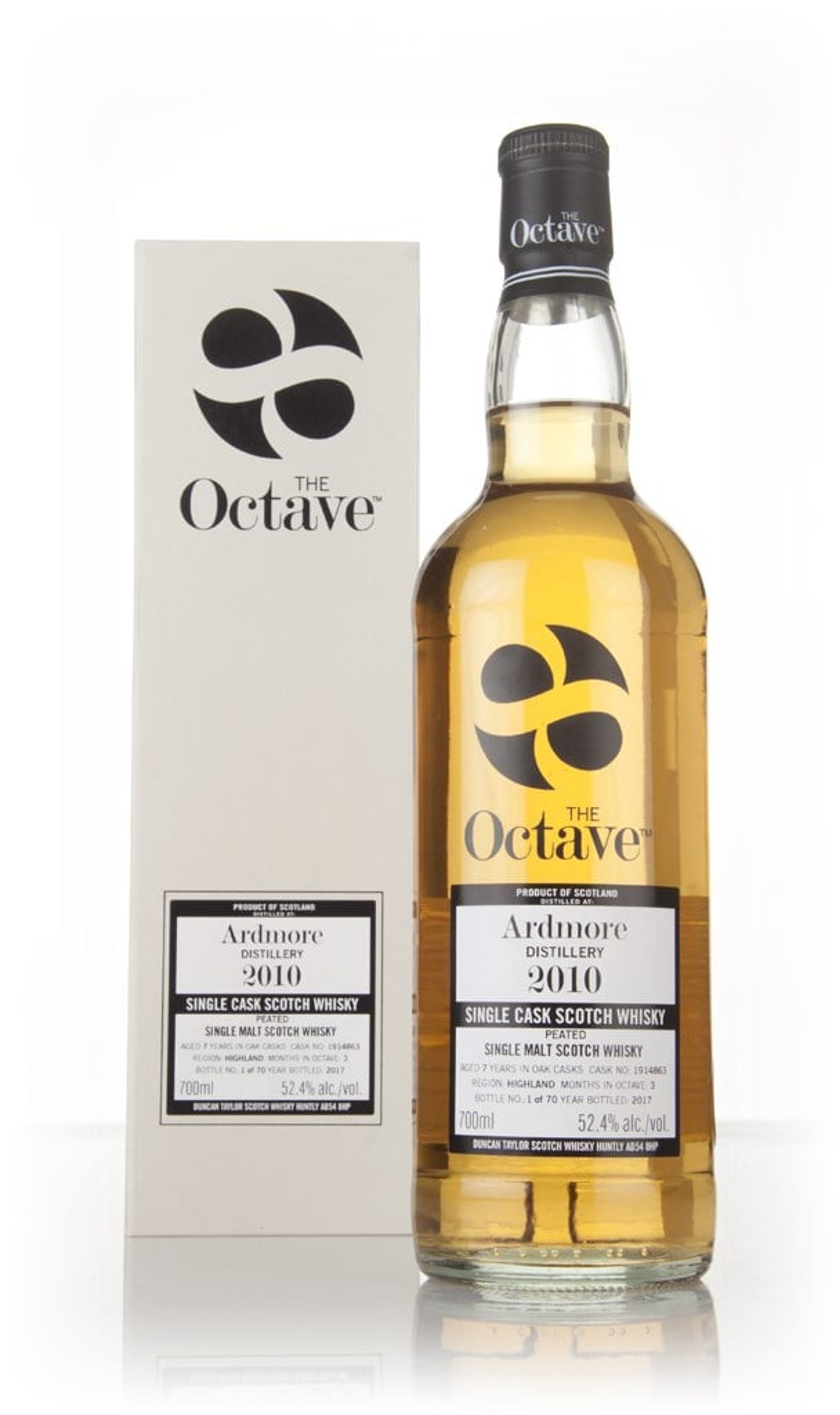 Ardmore 7 Year Old 2010 (cask 1914863) - The Octave (Duncan Taylor) 70cl