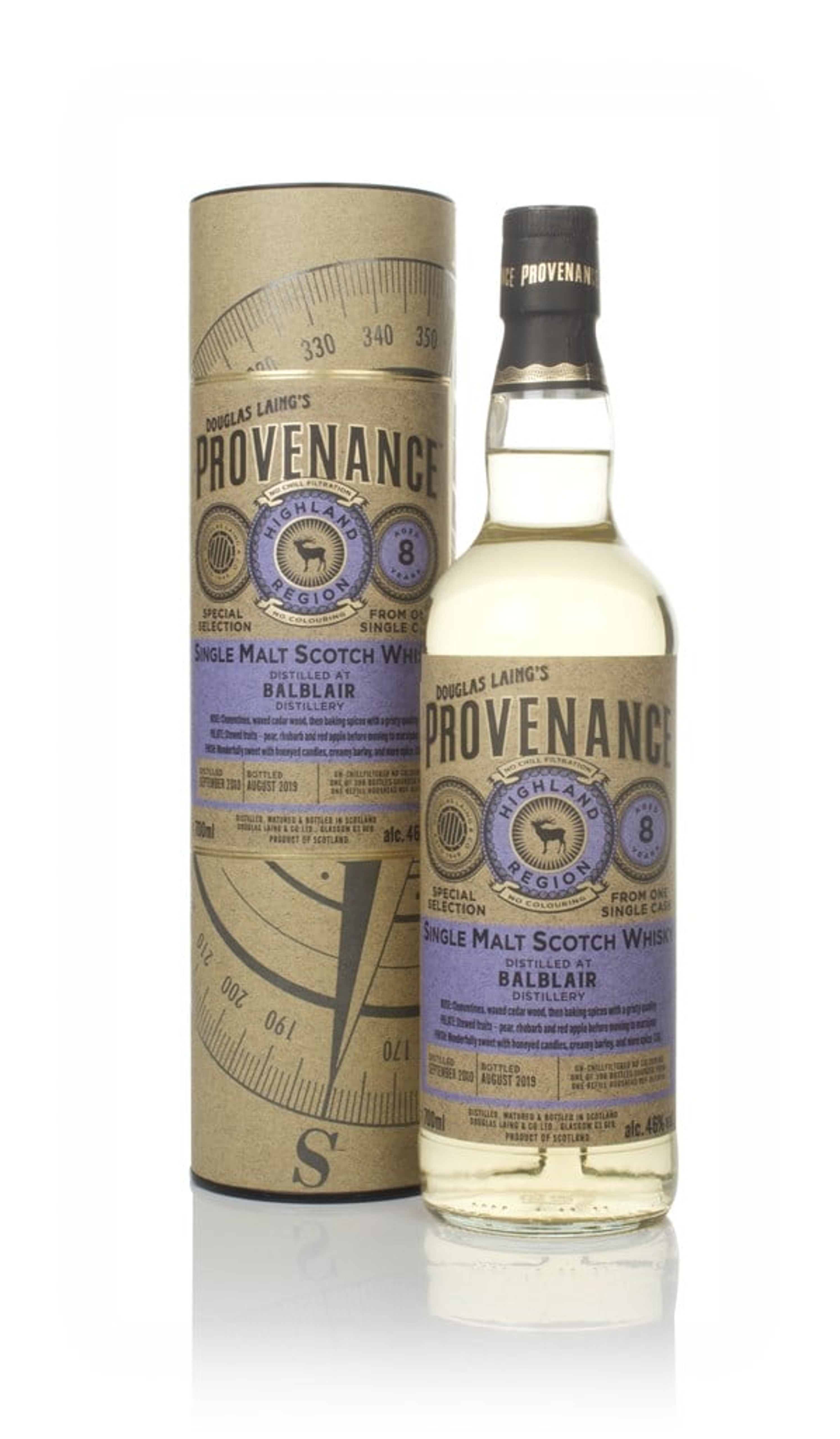 Balblair 8 Year Old 2010 (cask 13459) - Provenance (Douglas Laing) 70cl