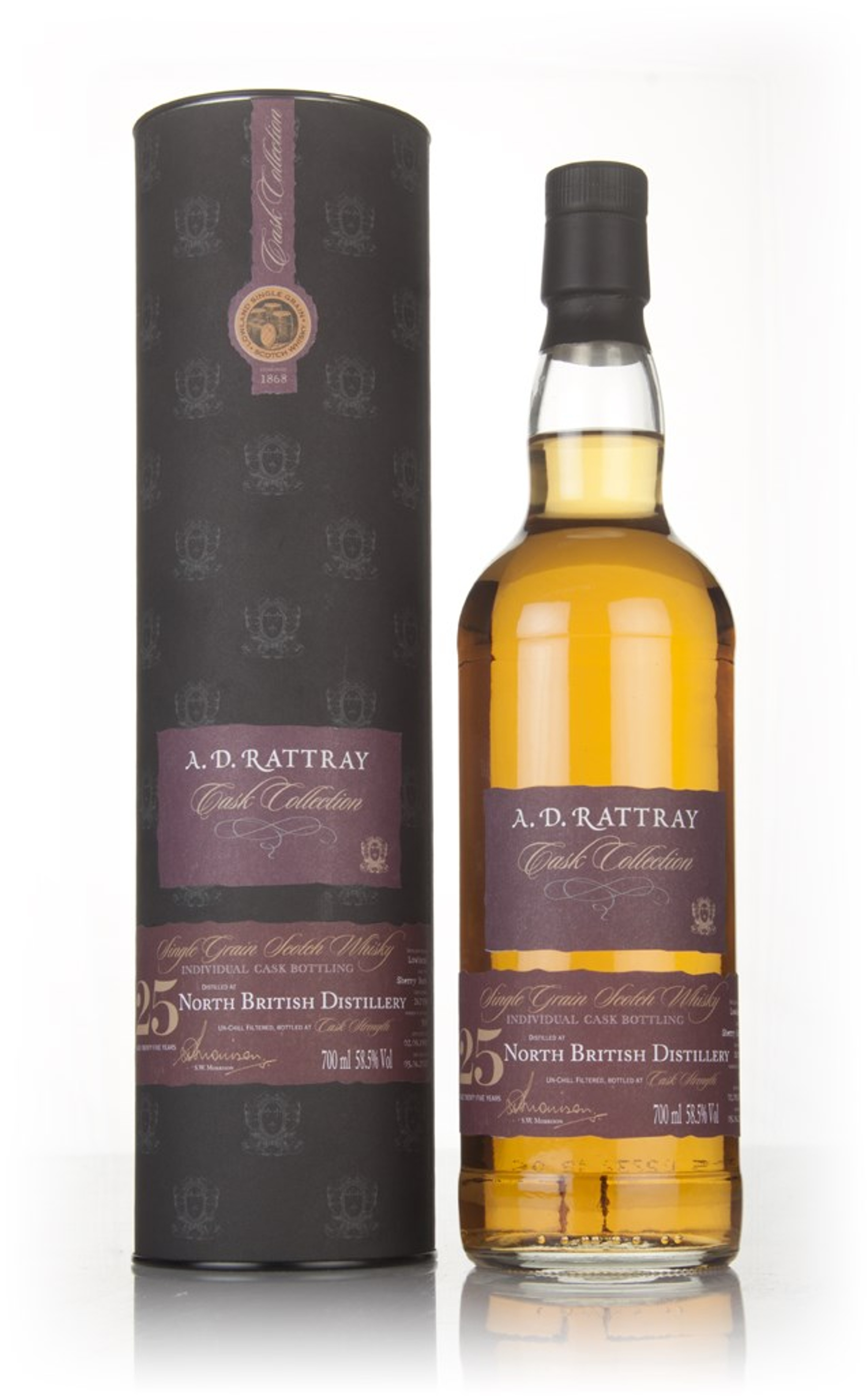 North British 25 Year Old 1991 (cask 262058) - Cask Collection (A.D. Rattray) 70cl