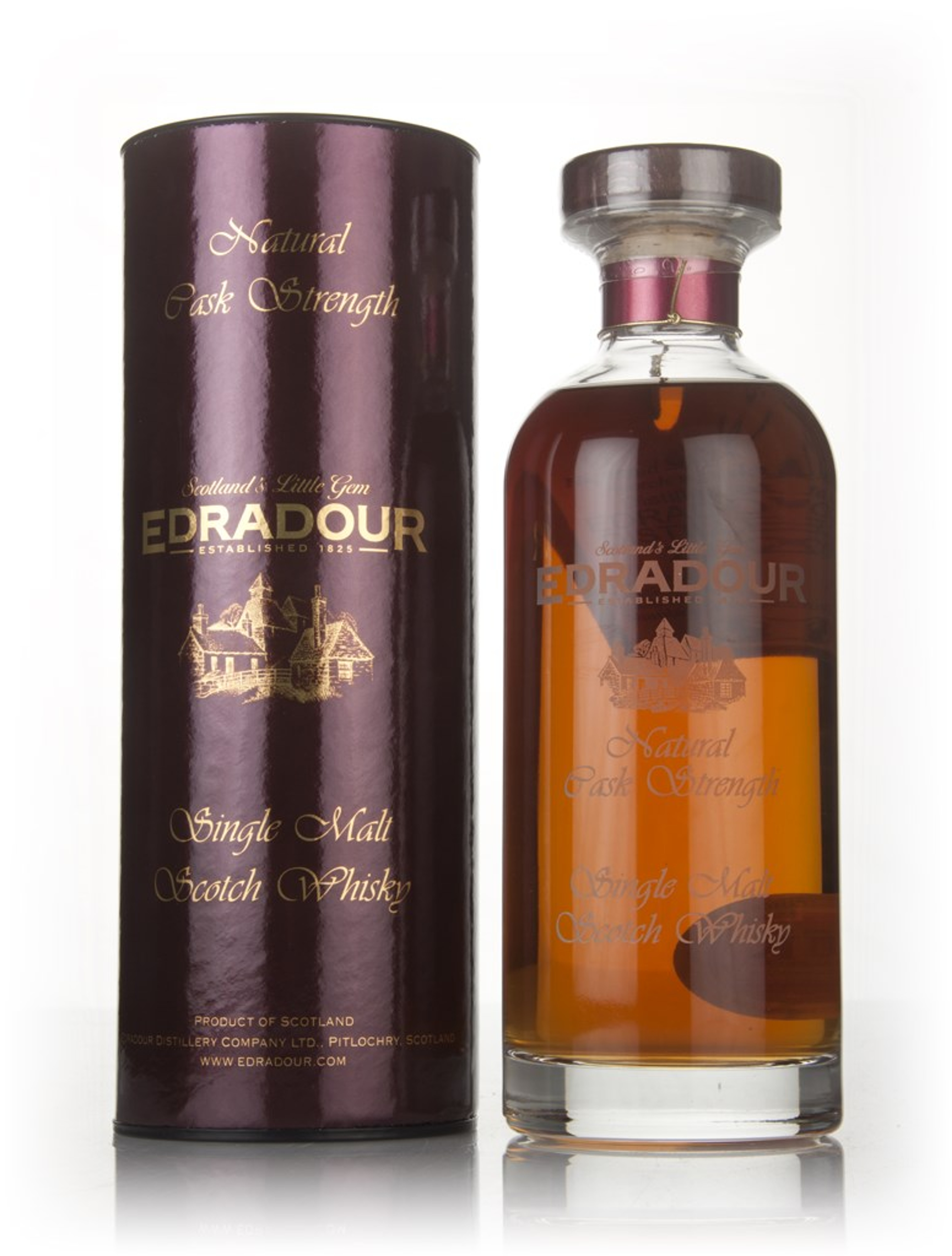 Edradour 14 Year Old 2002 (cask 1420) Natural Cask Strength - Ibisco Decanter 70cl