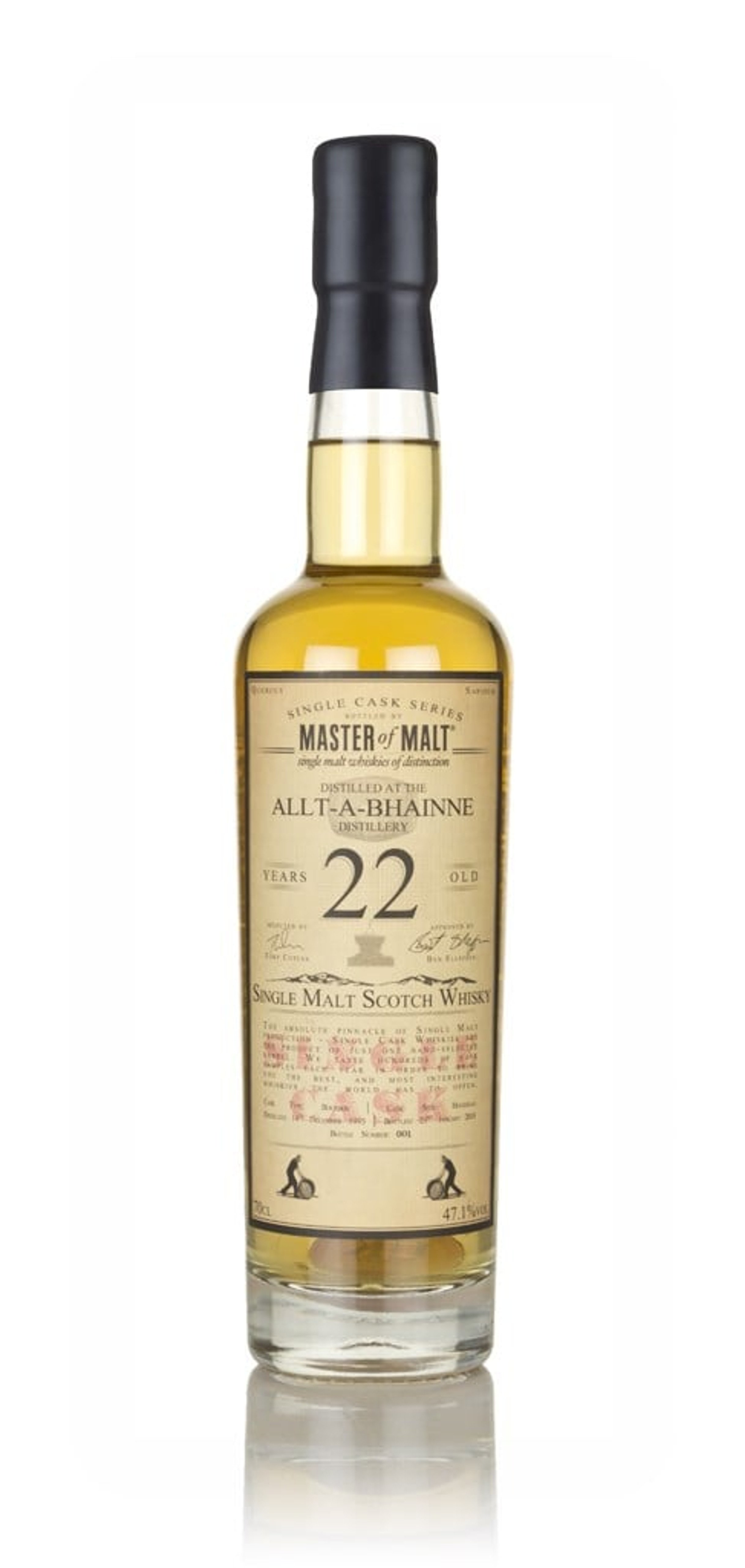 Allt-á-Bhainne 22 Year Old 1995 - Single Cask (Master of Malt) 70cl