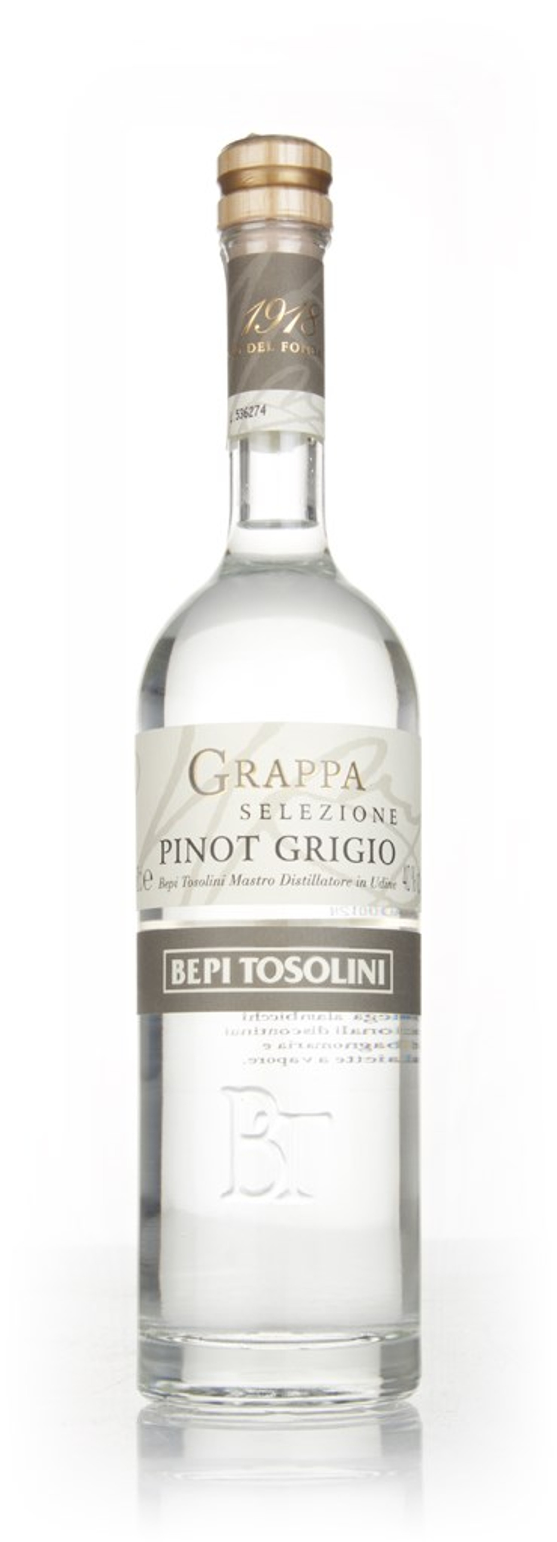 Tosolini Grappa di Pinot Grigio 50cl
