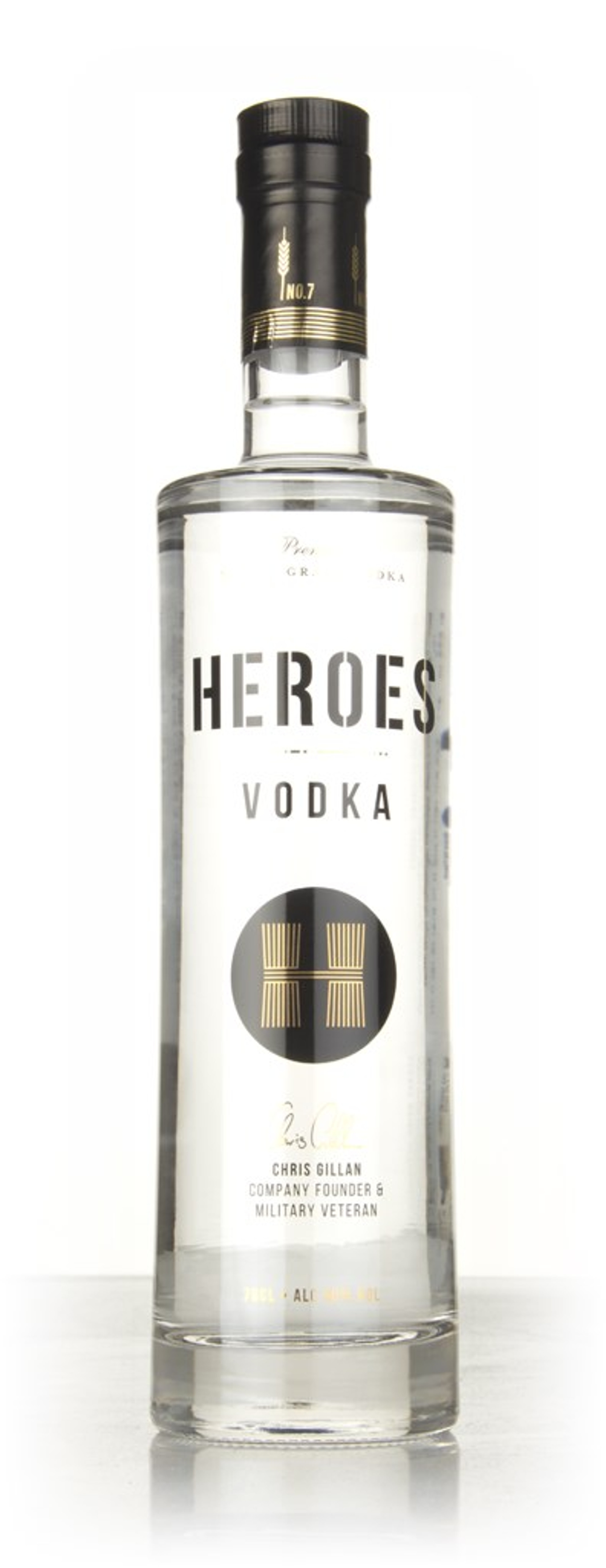 Heroes Vodka 70cl