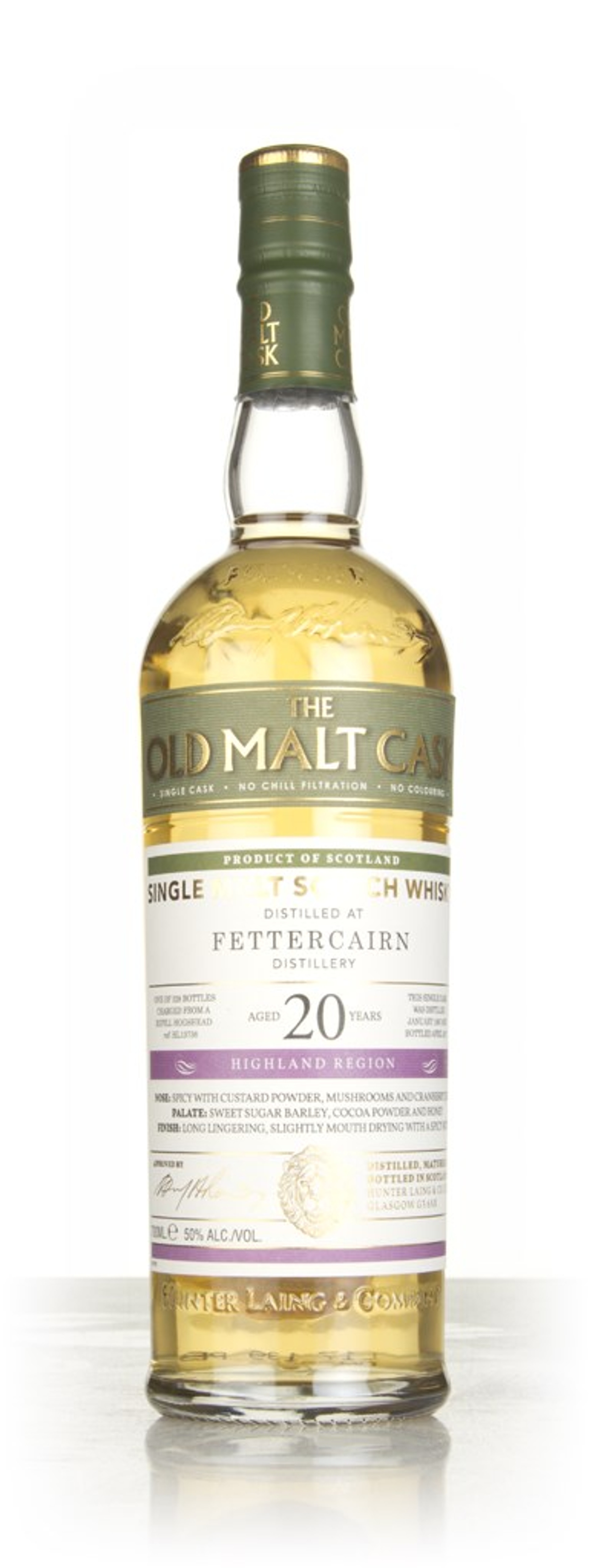 Fettercairn 20 Year Old 1997 (cask 13738) - Old Malt Cask (Hunter Laing) 70cl