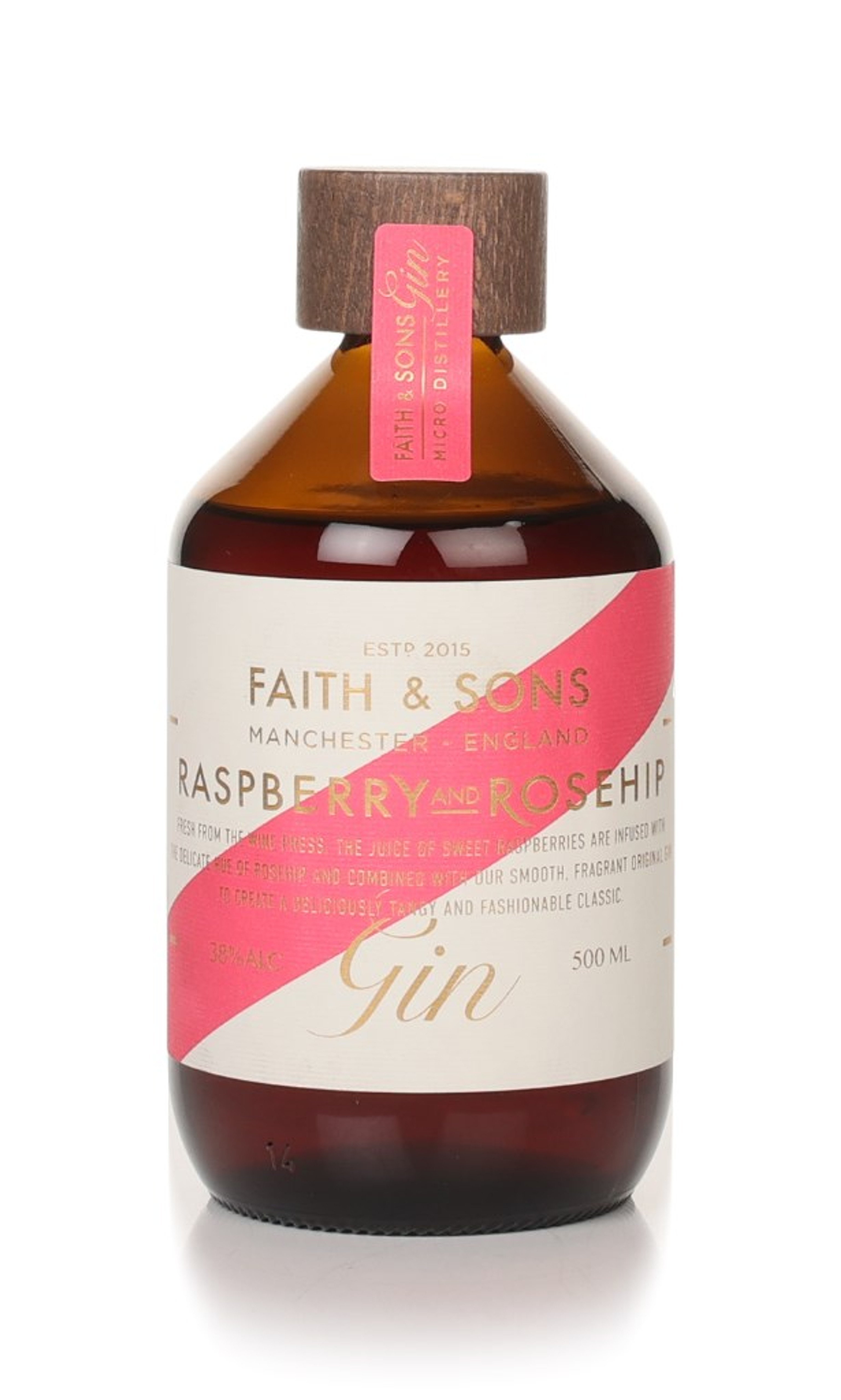 Faith & Sons Raspberry and Rosehip Gin 50cl