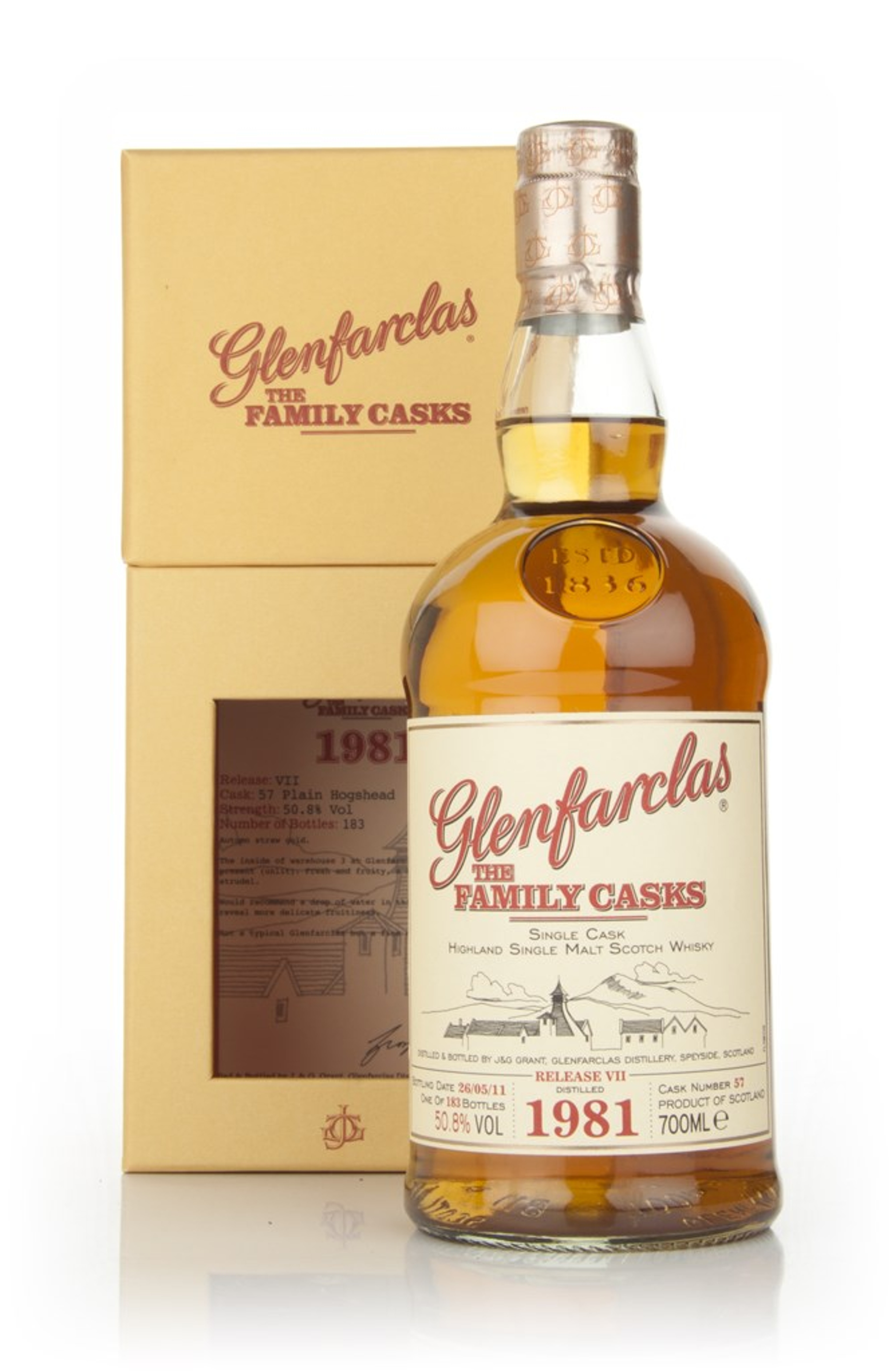 Glenfarclas 1981 Family Cask Release VII 70cl