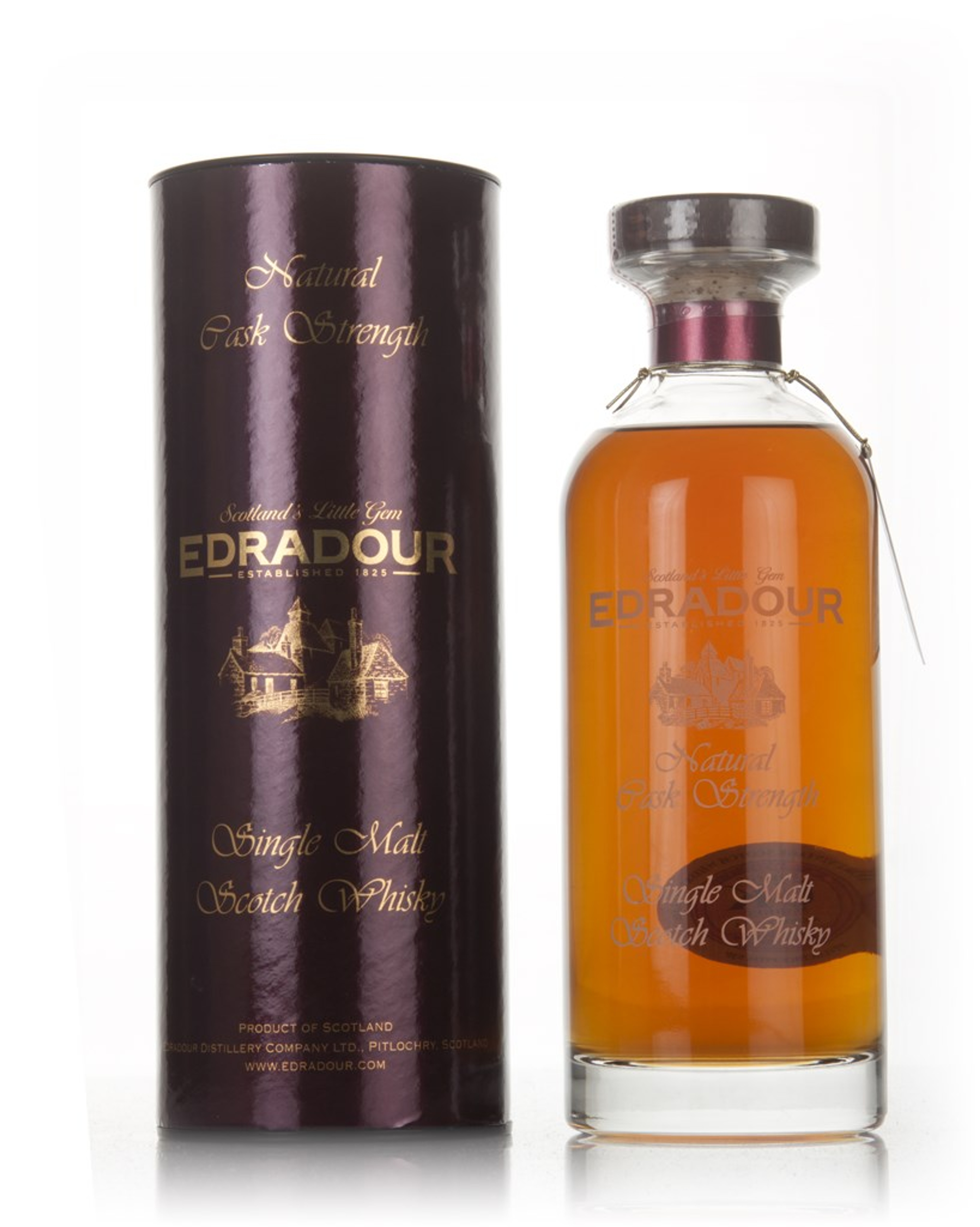 Edradour 14 Year Old 2002 (cask 1419) Natural Cask Strength - Ibisco Decanter 70cl