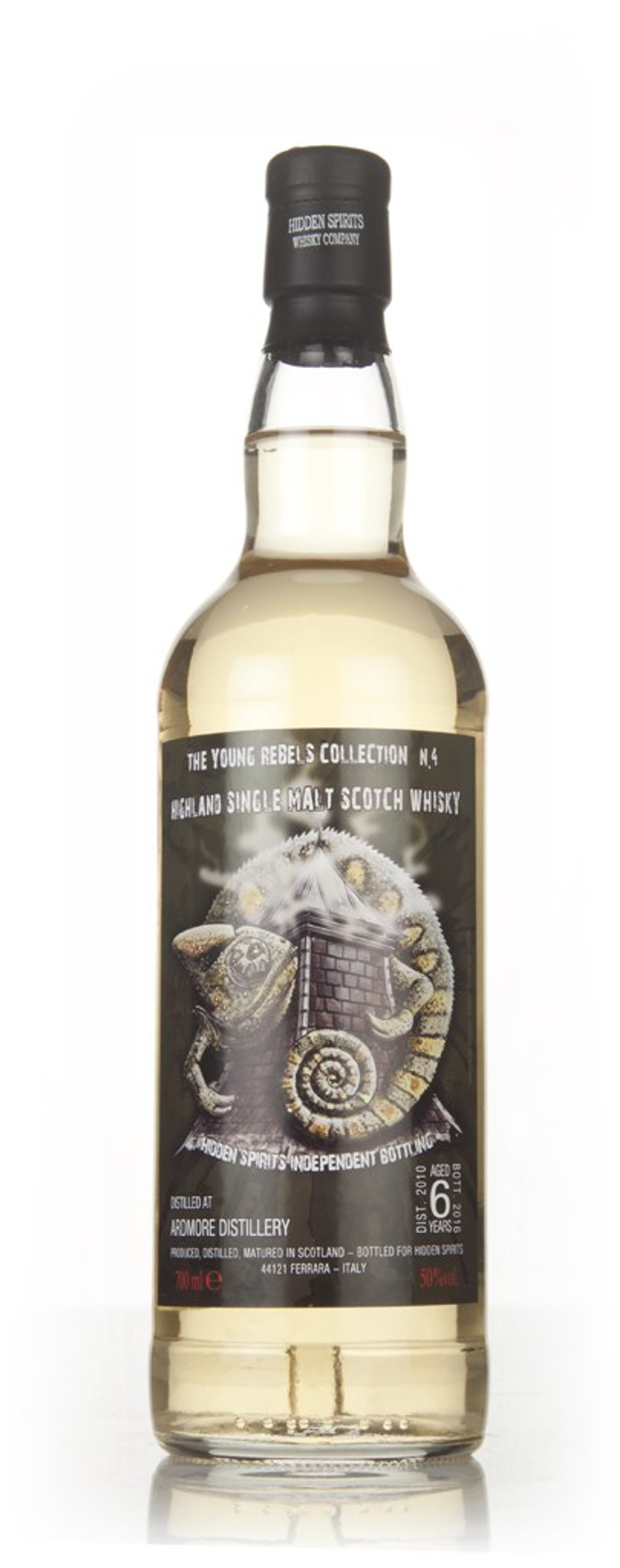 Ardmore 6 Year Old 2010 - Young Rebels Collection No.4 (Hidden Spirits) 70cl