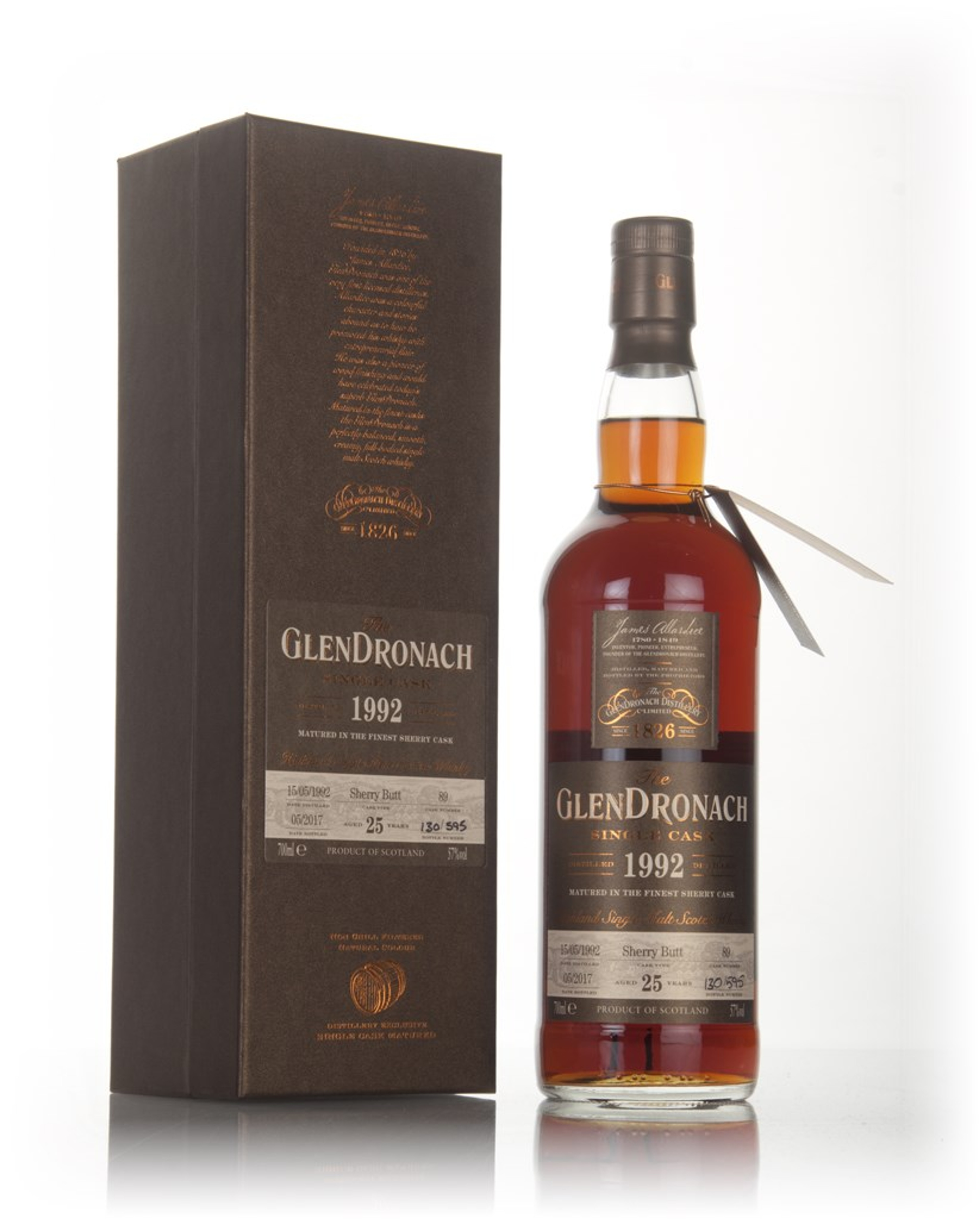 The GlenDronach 25 Year Old 1992 (cask 89) 70cl