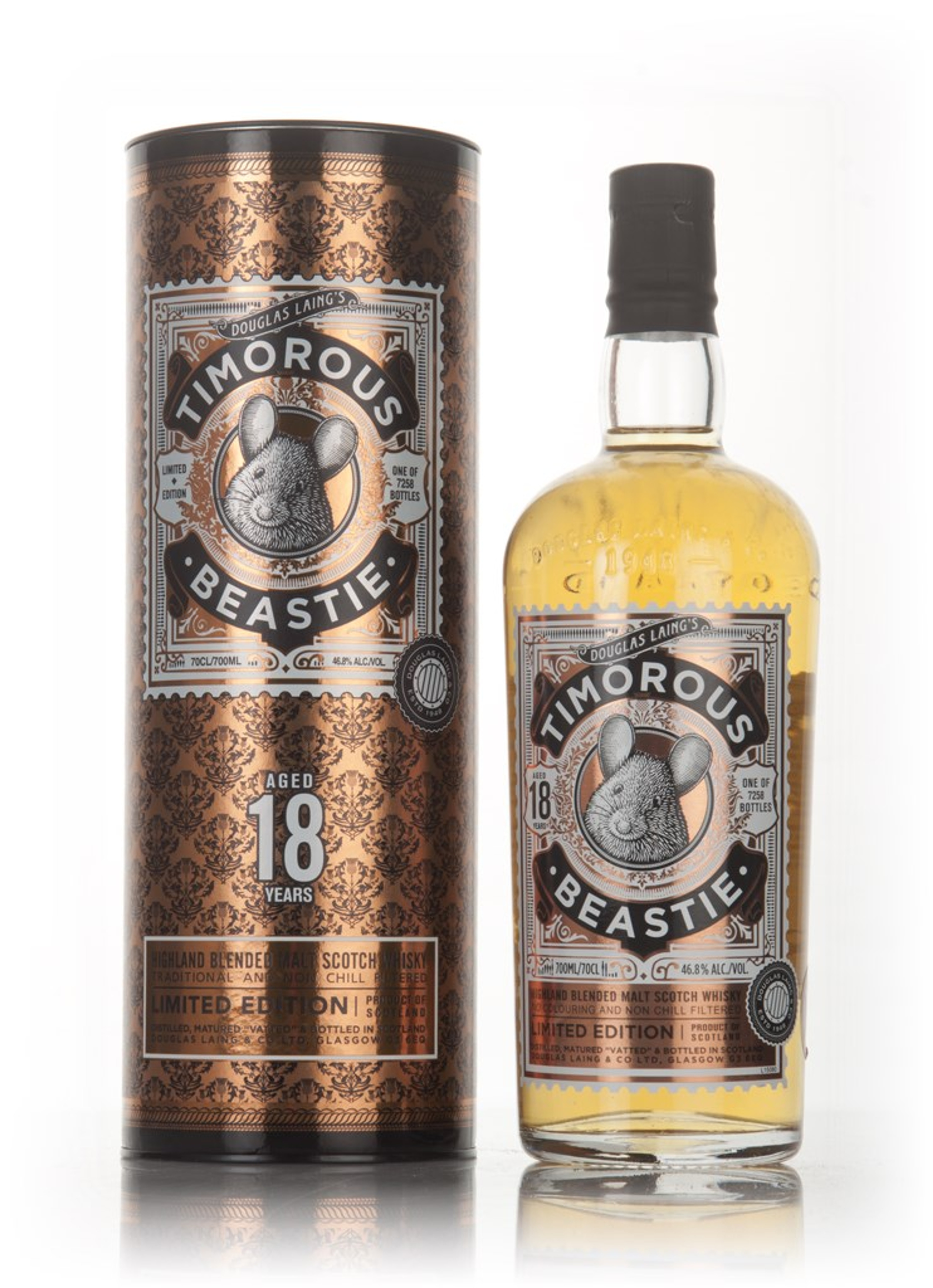 Timorous Beastie 18 Year Old 70cl