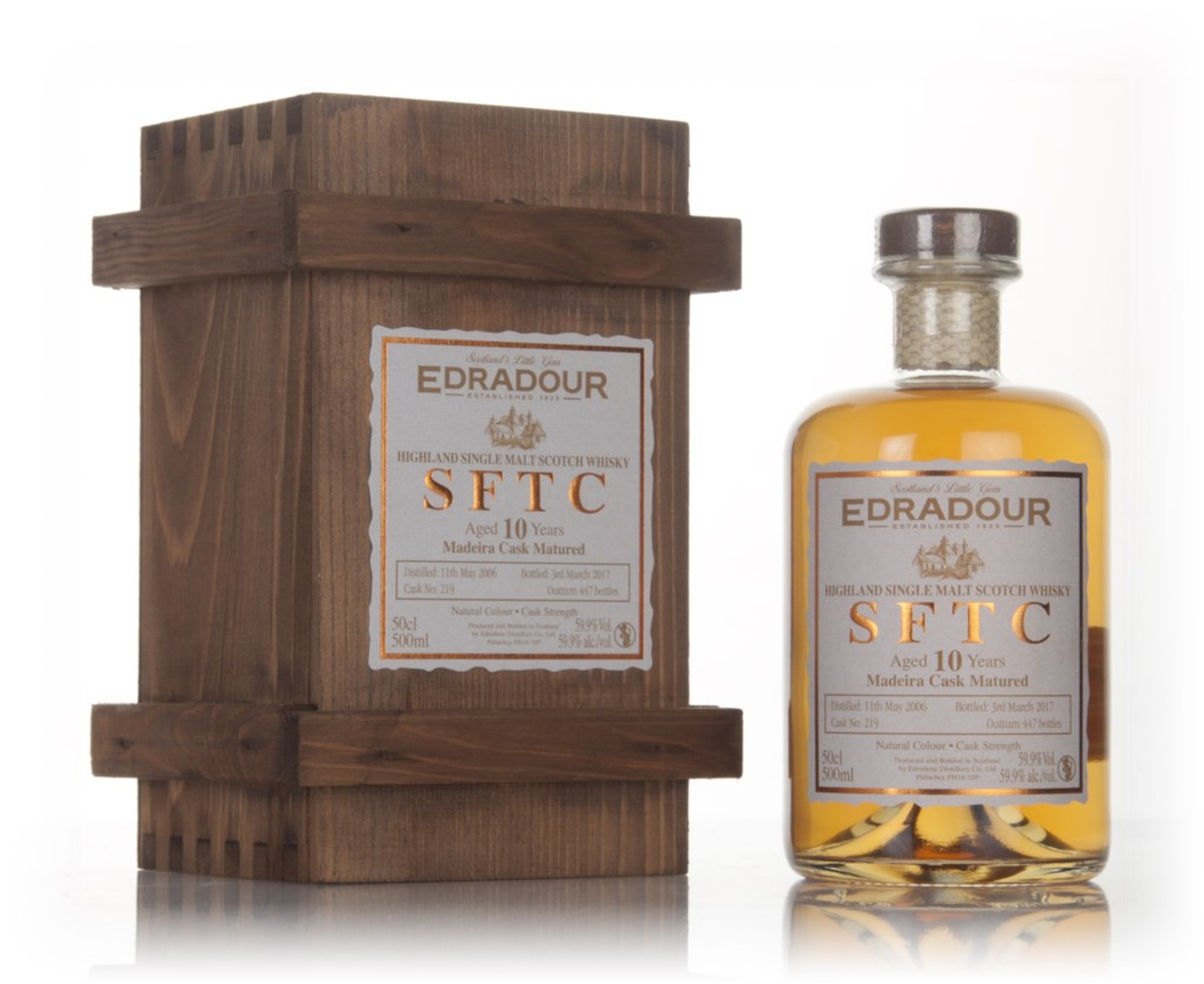 Edradour 10 Year Old 2006 (cask 219) - Straight From The Cask 50cl
