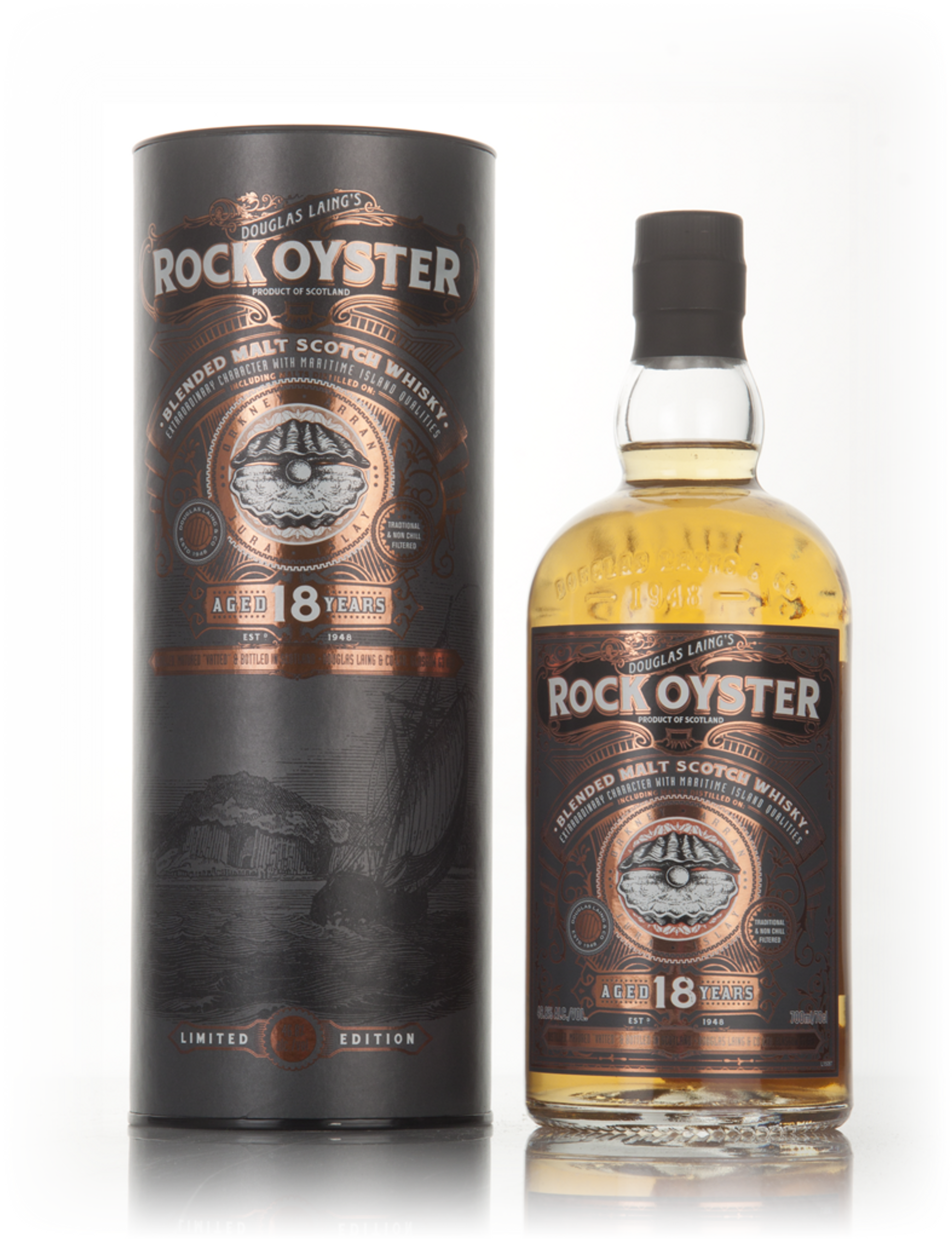Rock Oyster 18 Year Old 70cl Whisky | Master Of Malt