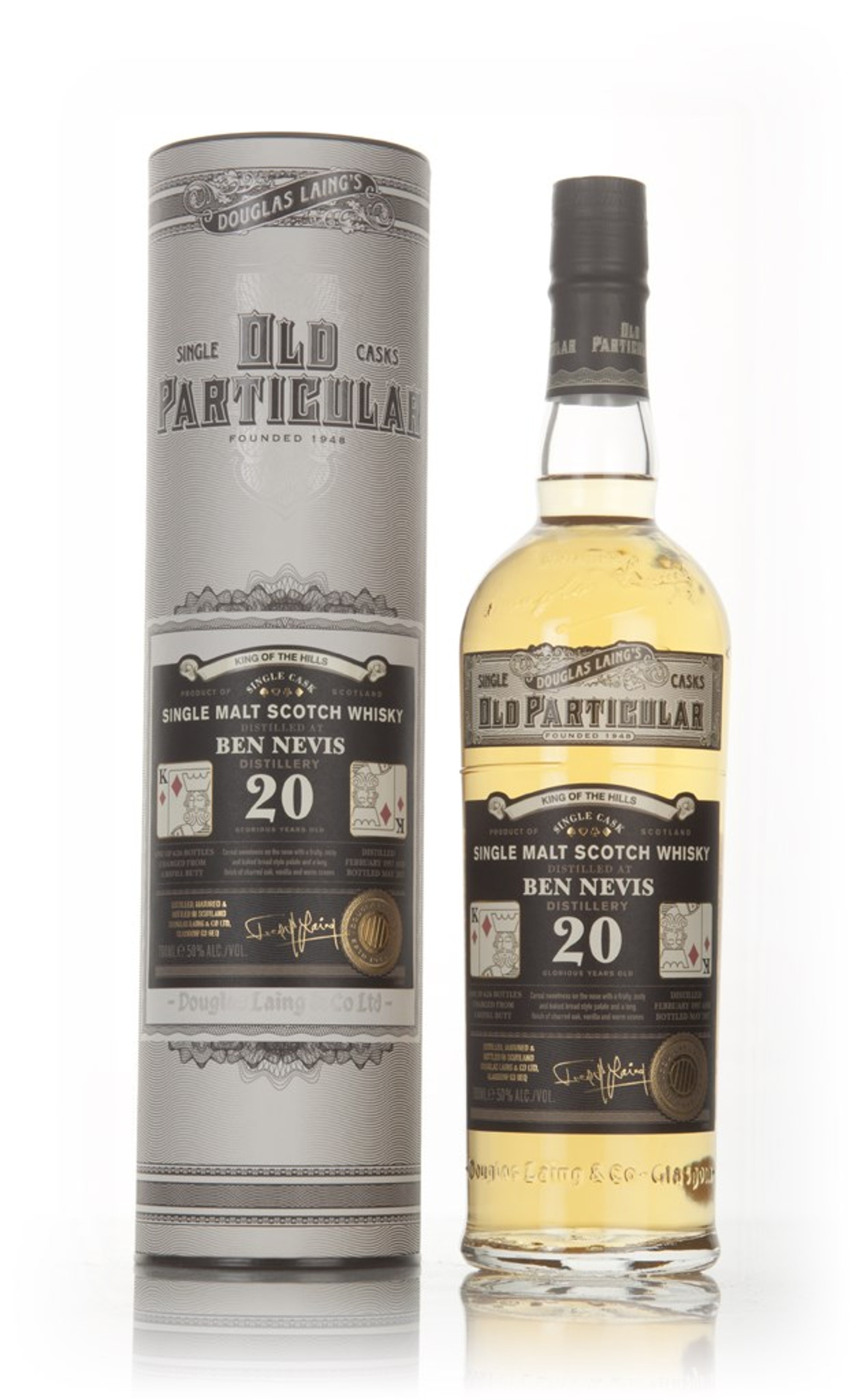 Ben Nevis 20 Year Old 1997 - Old Particular Consortium of Cards (Douglas Laing) 70cl