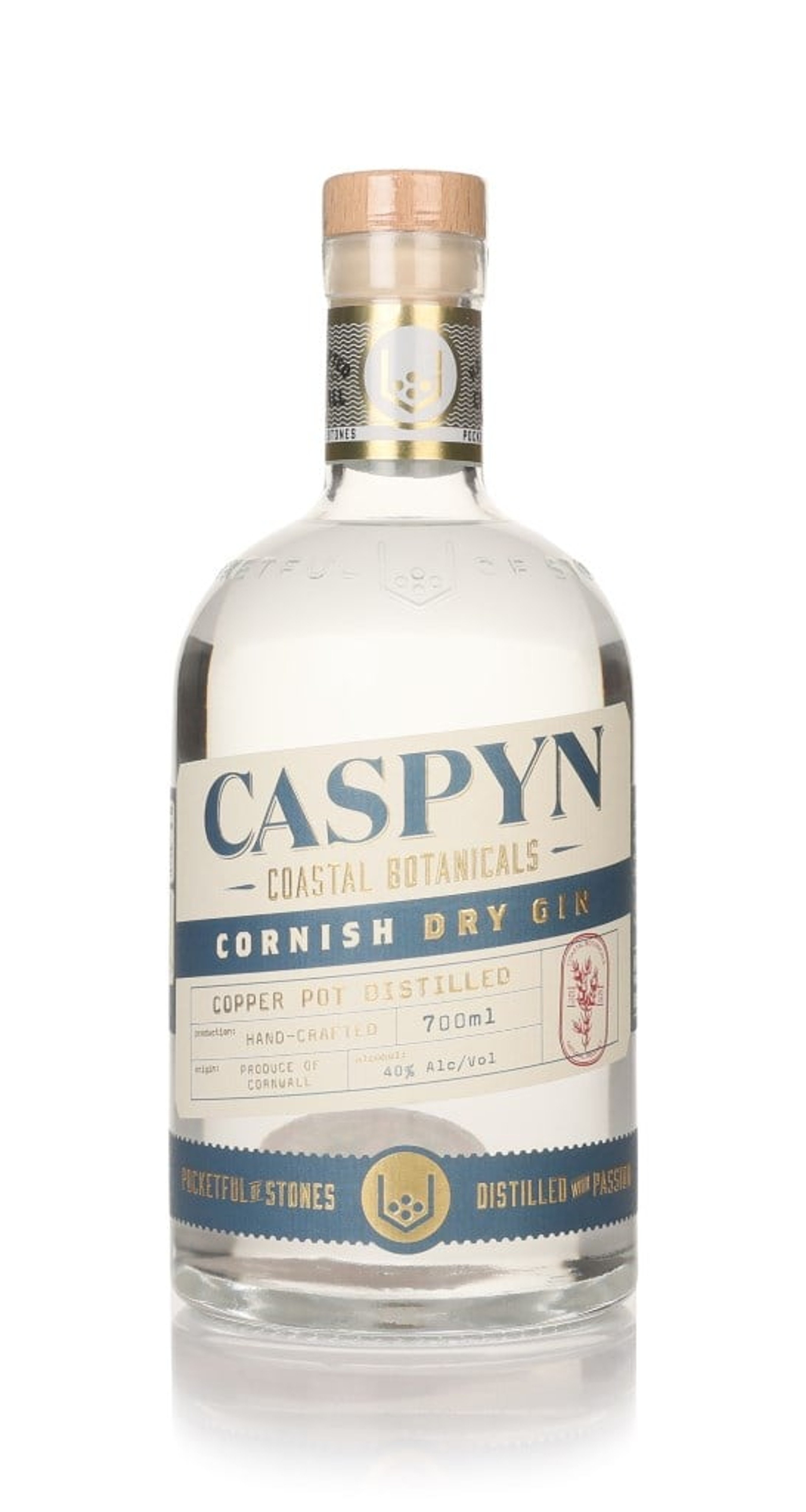 Caspyn Cornish Dry Gin 70cl