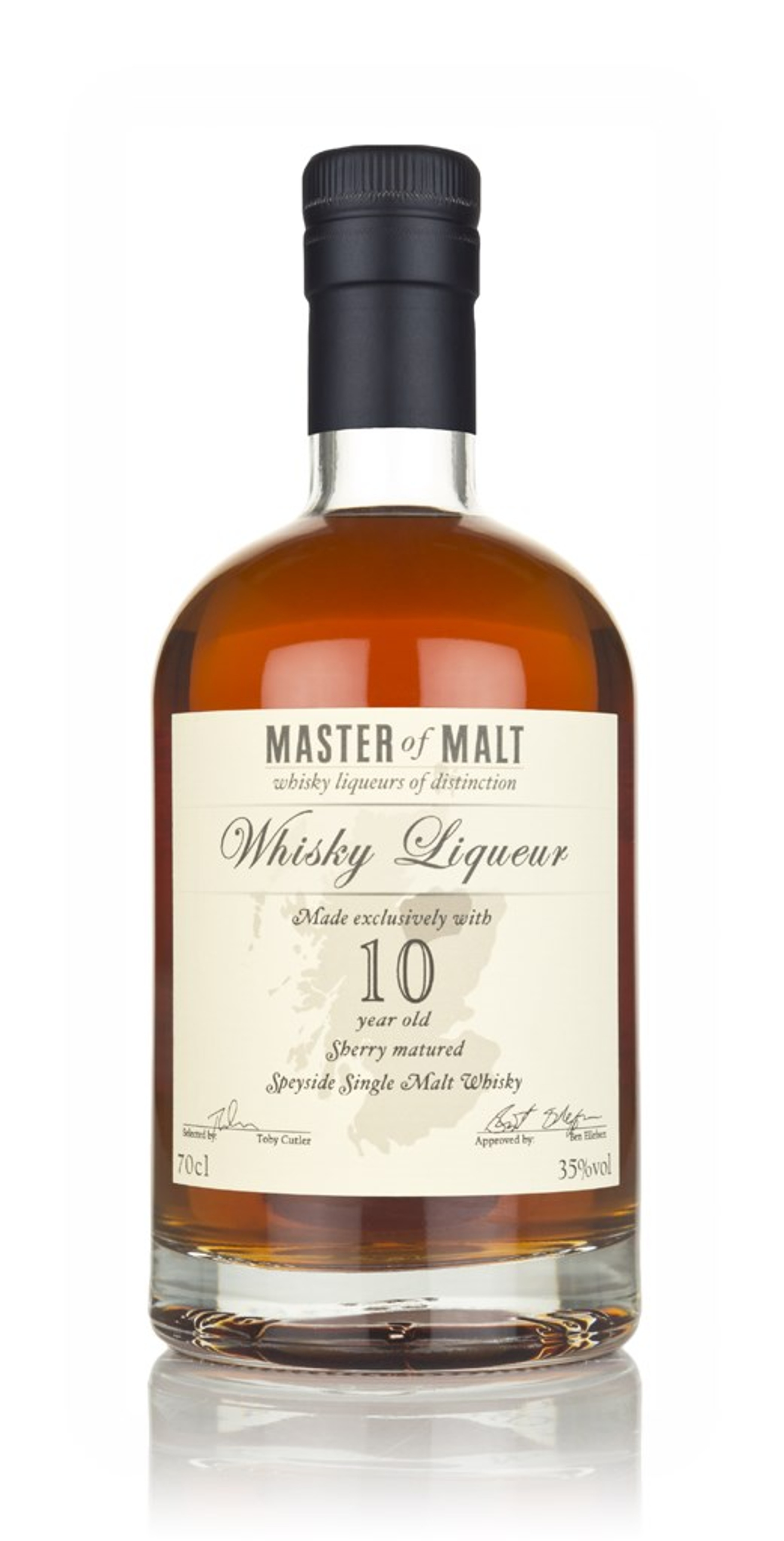 Master of Malt 10 Year Old Speyside Whisky Liqueur 70cl