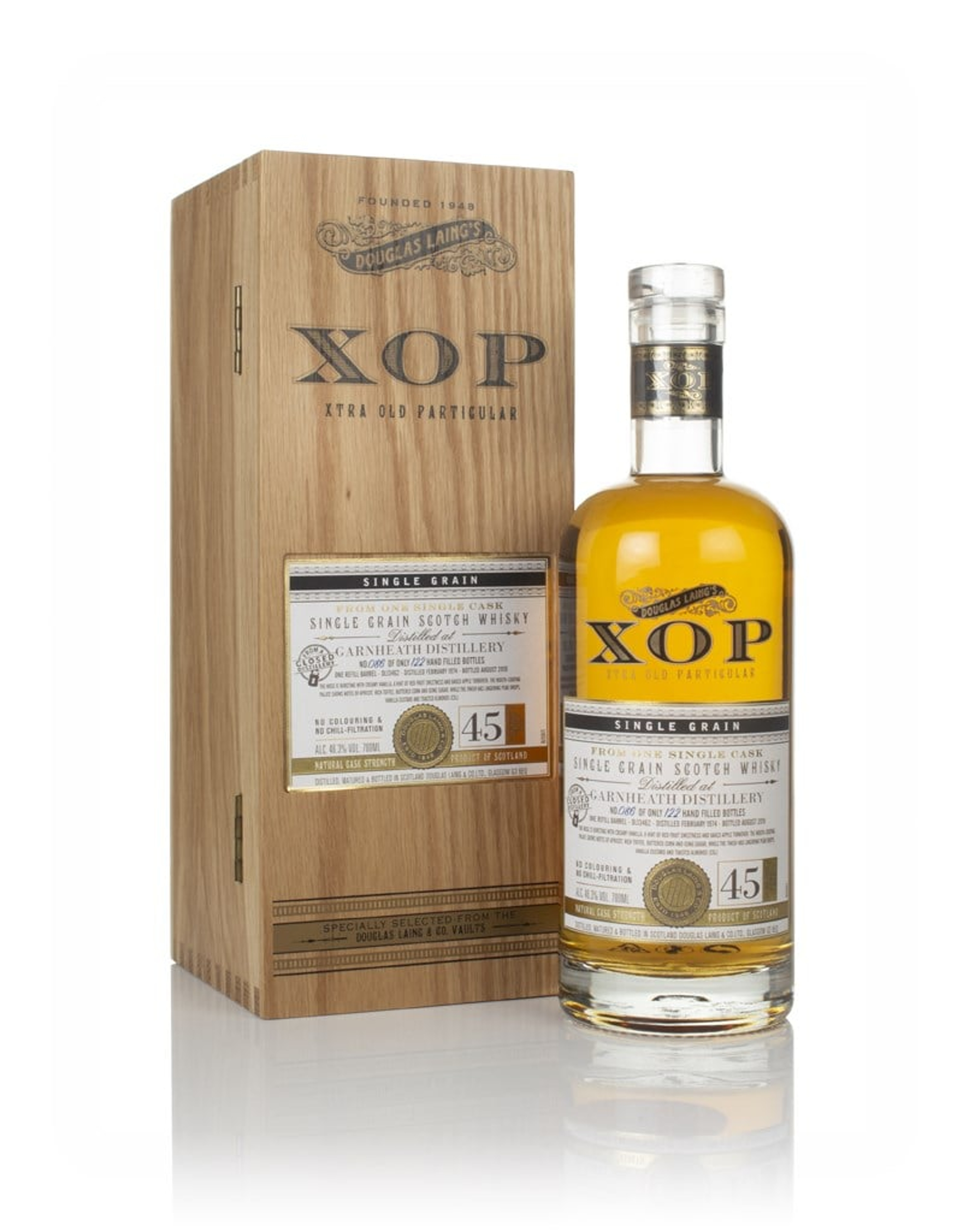 Garnheath 45 Year Old 1974 (cask 13462) - Xtra Old Particular (Douglas Laing) 70cl