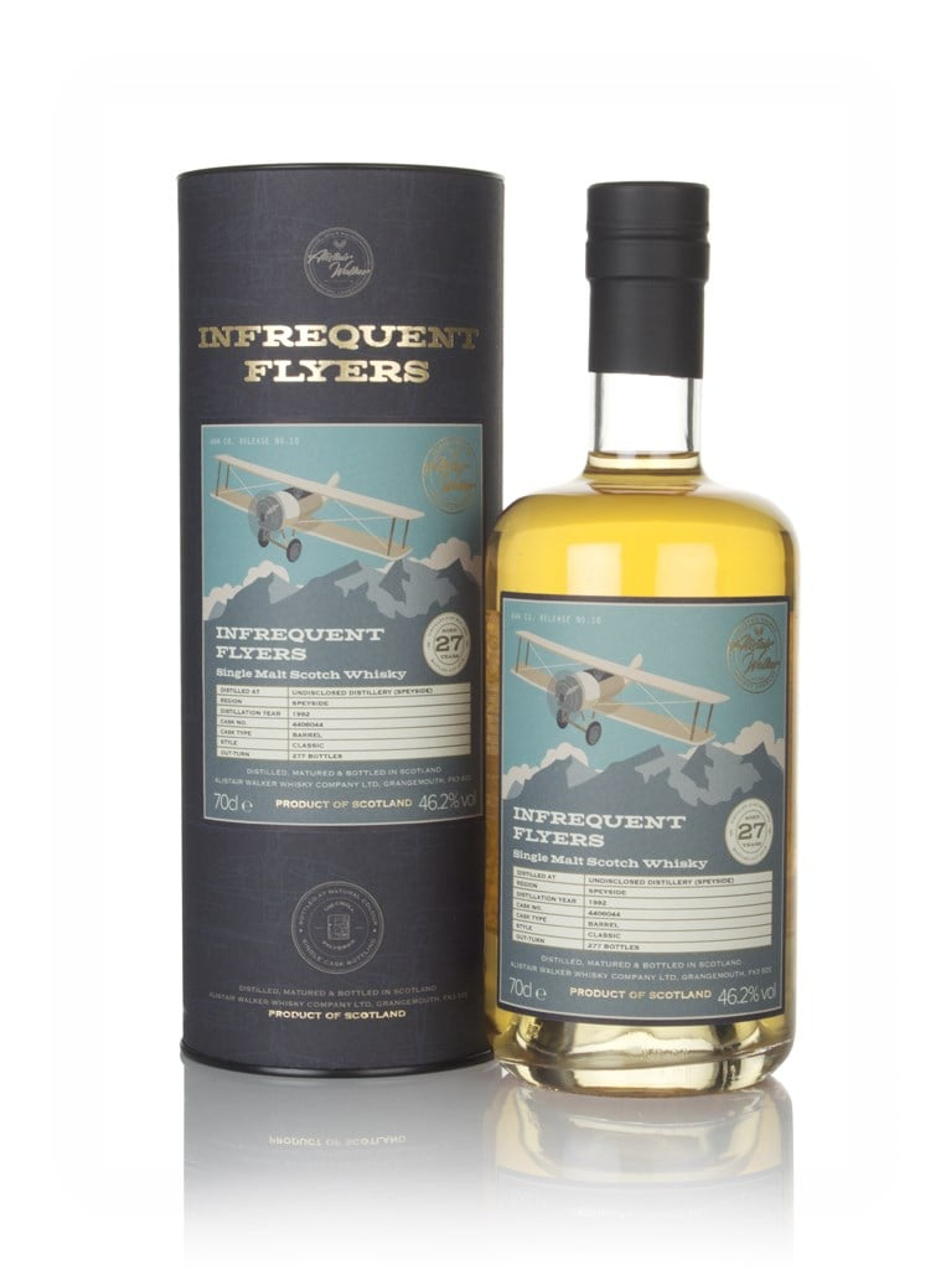 Speyside 27 Year Old 1992 (cask 4406044) - Infrequent Flyers (Alistair Walker) 70cl