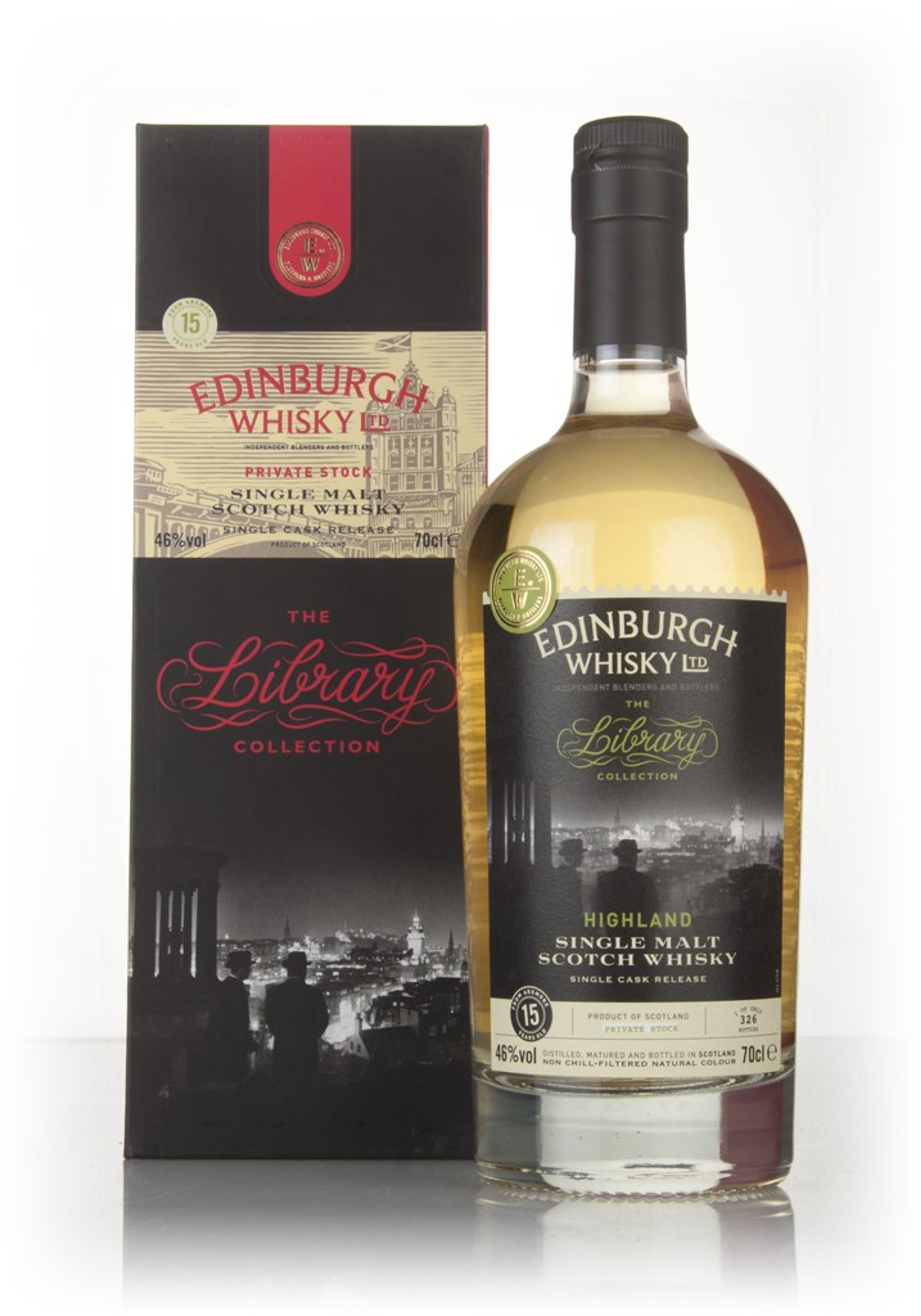 Ardmore 15 Year Old 2002 - The Library Collection (Edinburgh Whisky Ltd.) 70cl