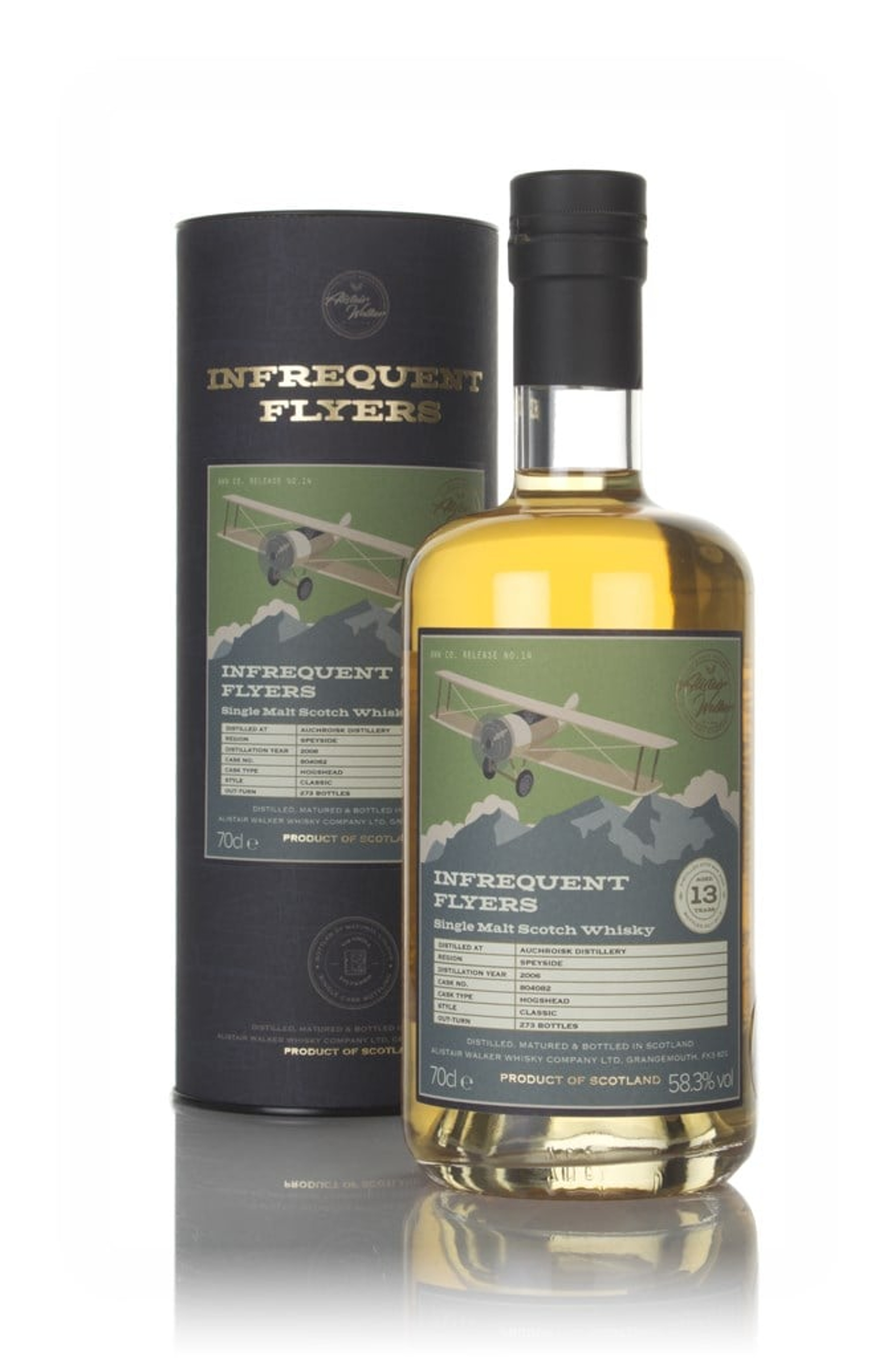 Auchroisk 13 Year Old 2006 - Infrequent Flyers (Alistair Walker) 70cl