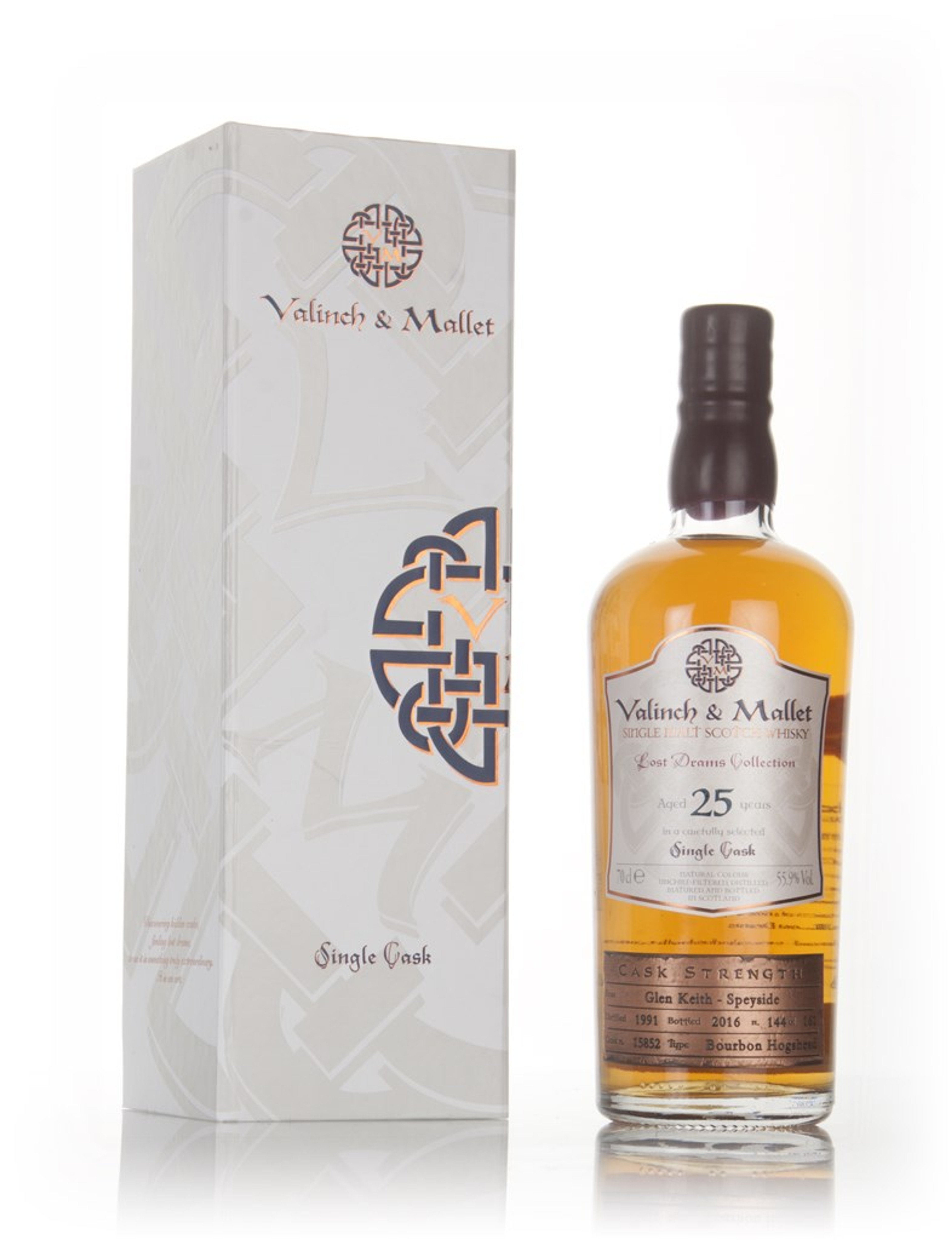 Glen Keith 25 Year Old (cask 15852) - Lost Drams Collection (Valinch & Mallet) 70cl