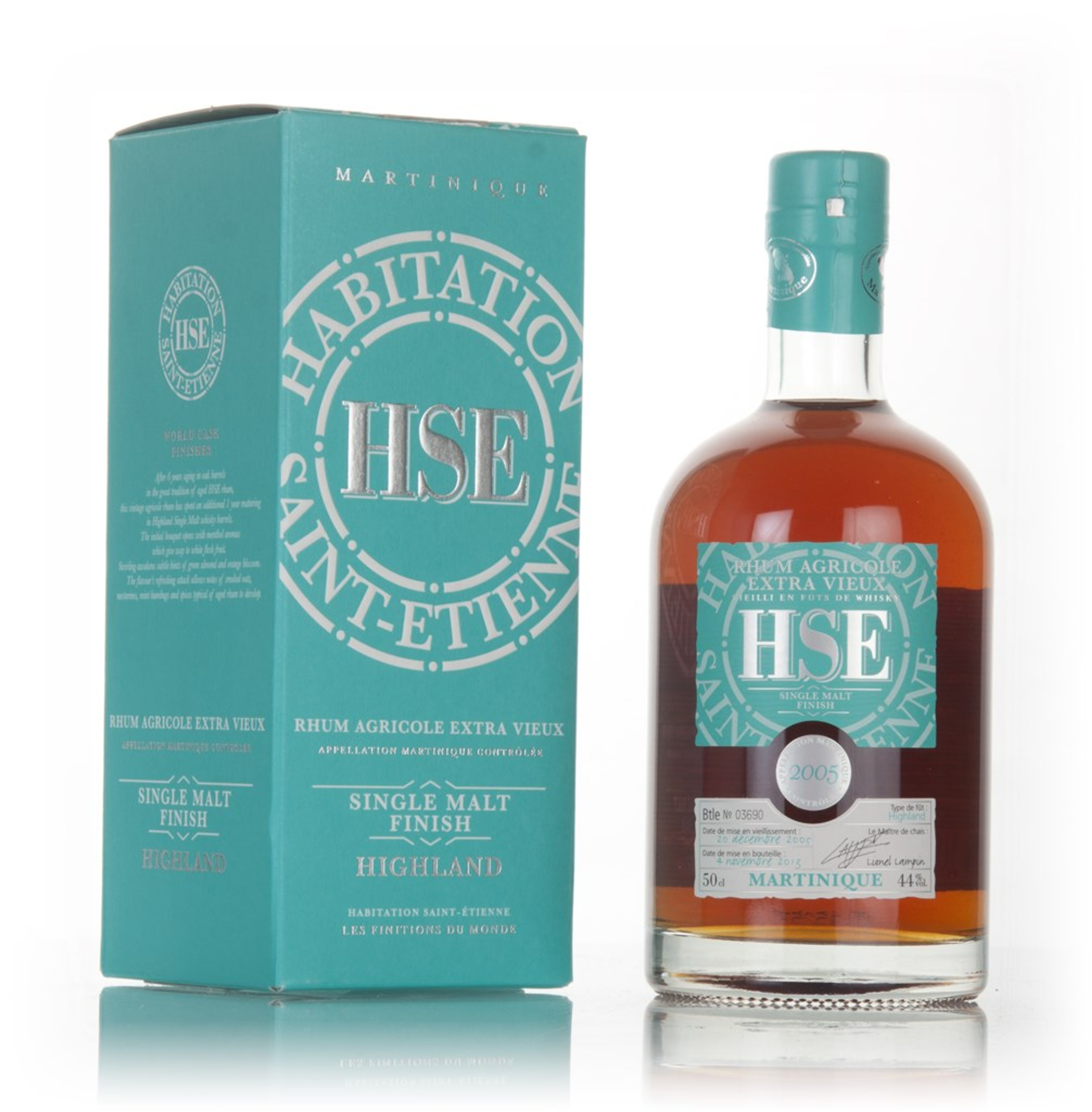 Habitation Saint-Étienne Rhum Highland Single Malt Finish 50cl