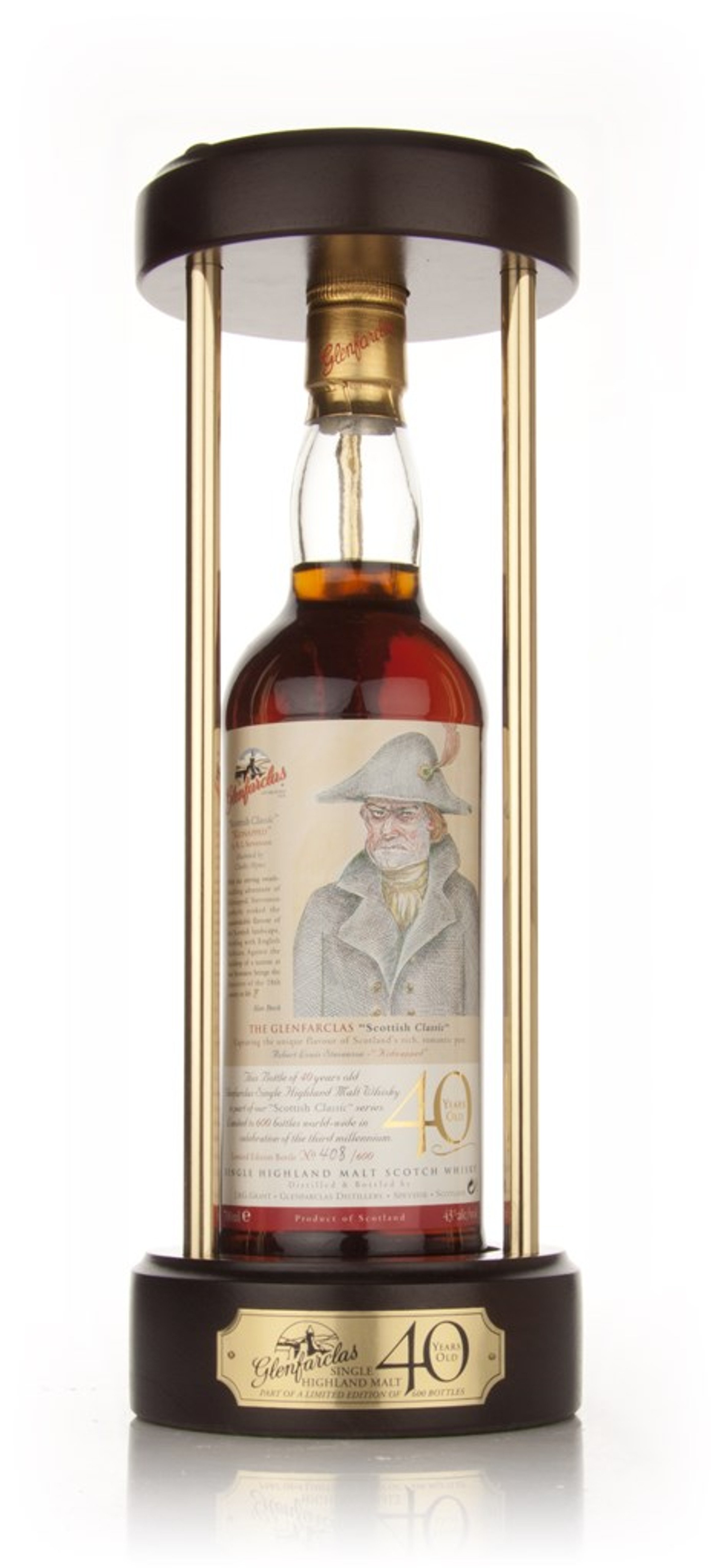 Glenfarclas 40 Year Old - Scottish Classic “Alan Breck” 70cl