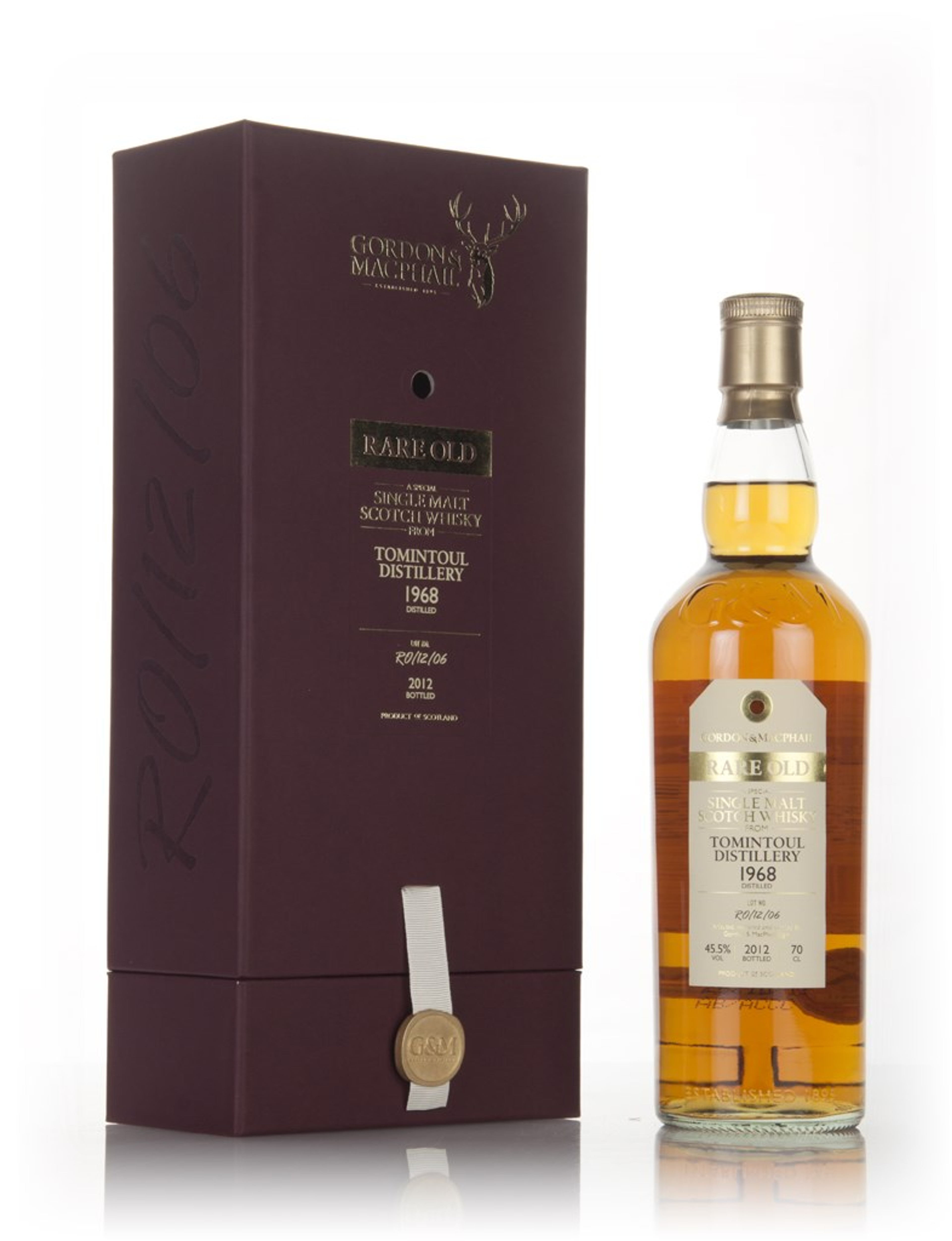 Tomintoul 1968 (bottled 2012) (RO/12/06) - Rare Old (Gordon & MacPhail) 70cl