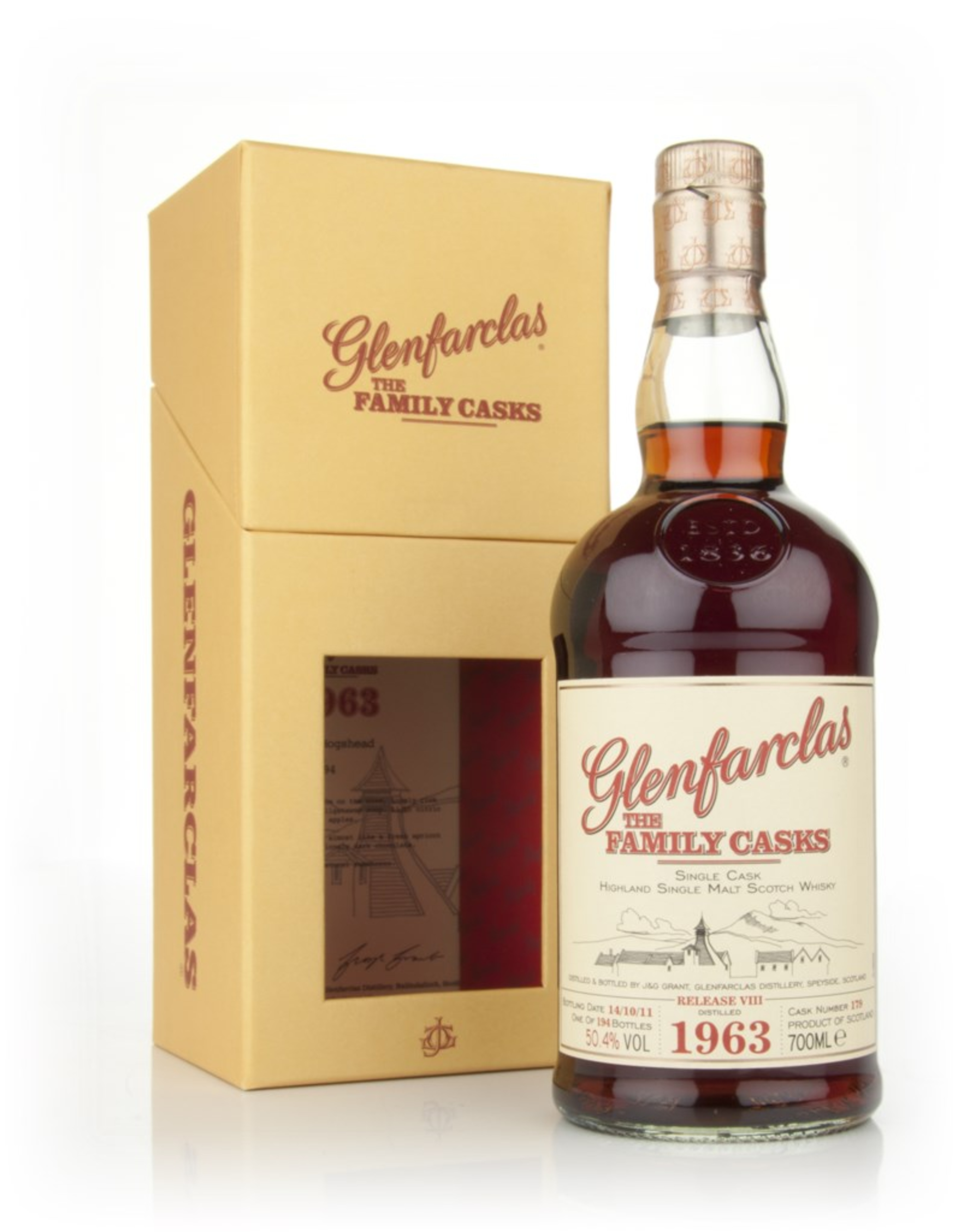 Glenfarclas 1963 Family Cask Release VIII 70cl