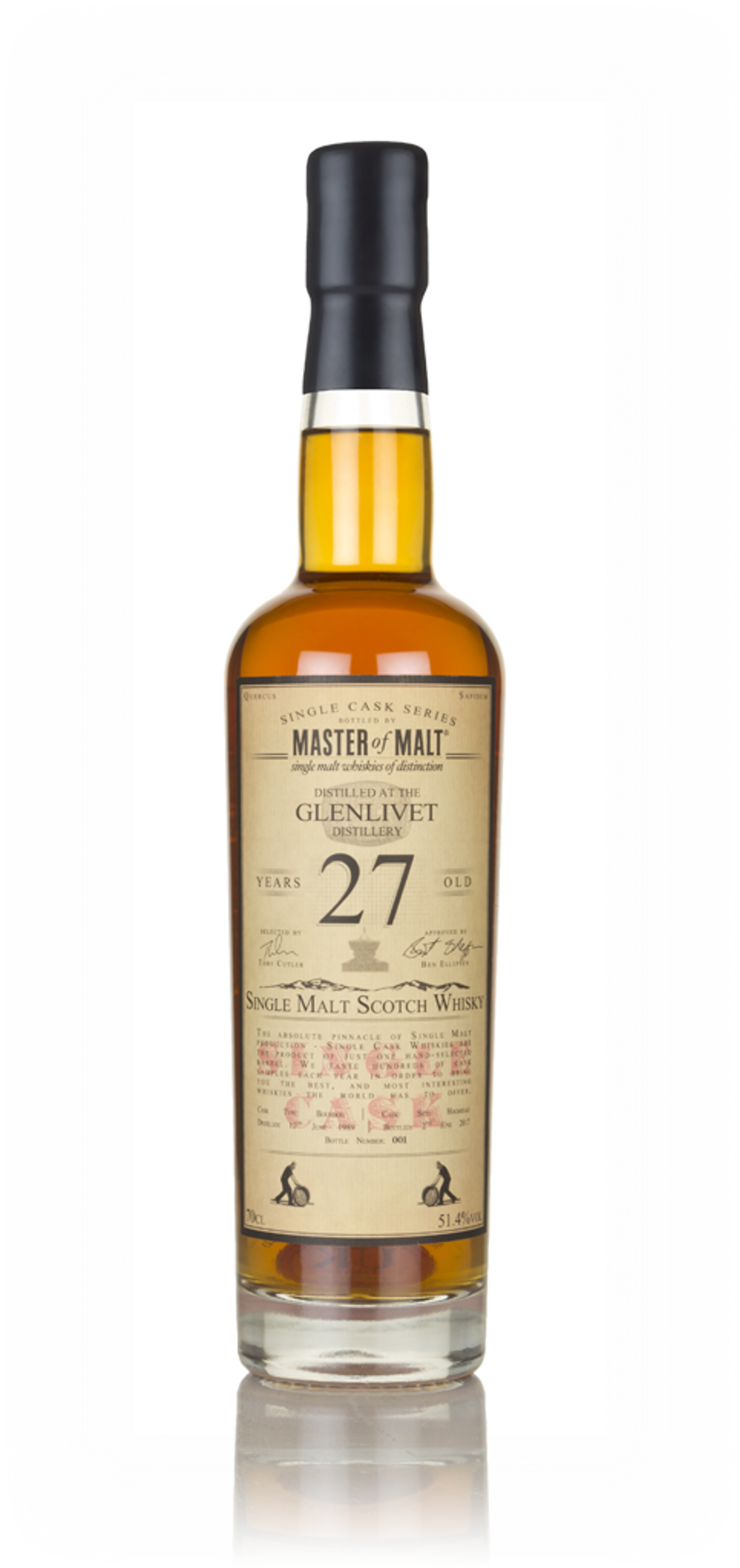 Glenlivet 1989 (cask 13626) - Mackillop's Choice 70cl Whisky