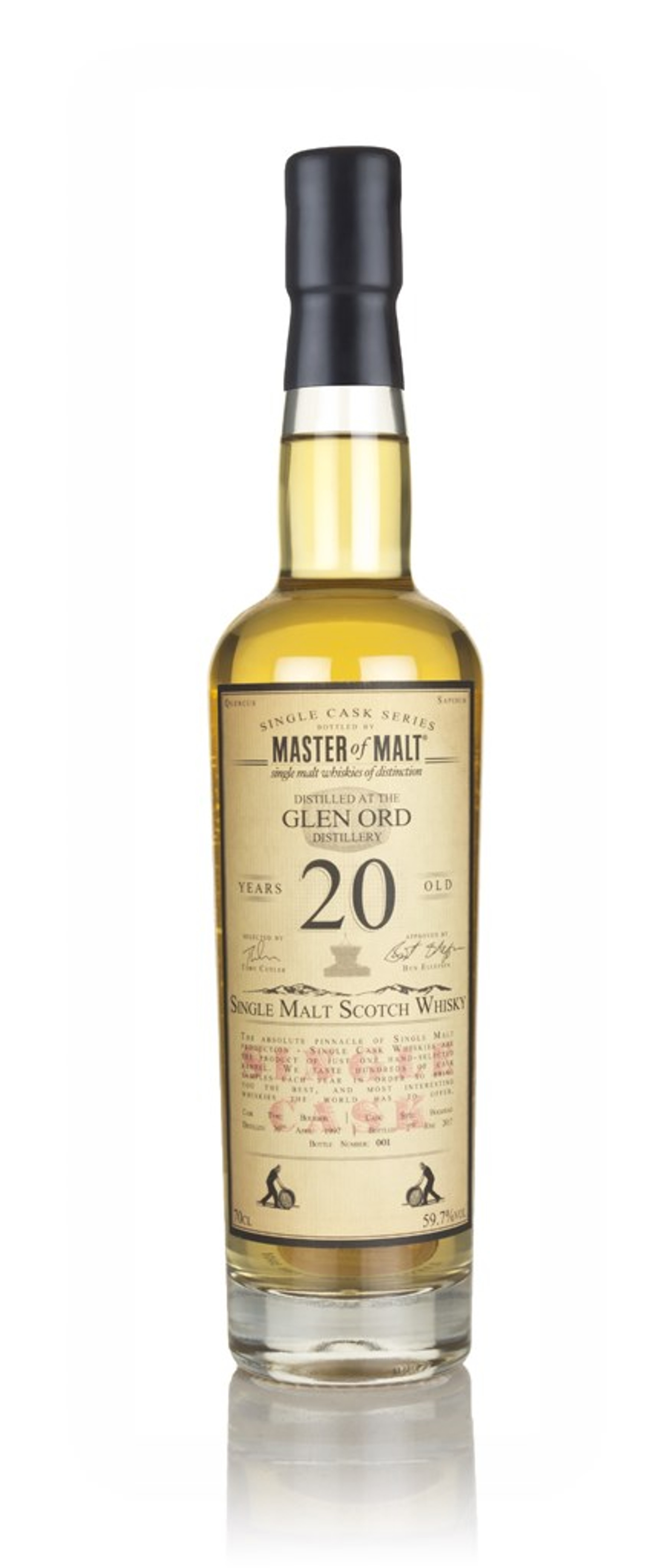 Glen Ord 20 Year Old 1997 - Single Cask (Master of Malt) 70cl