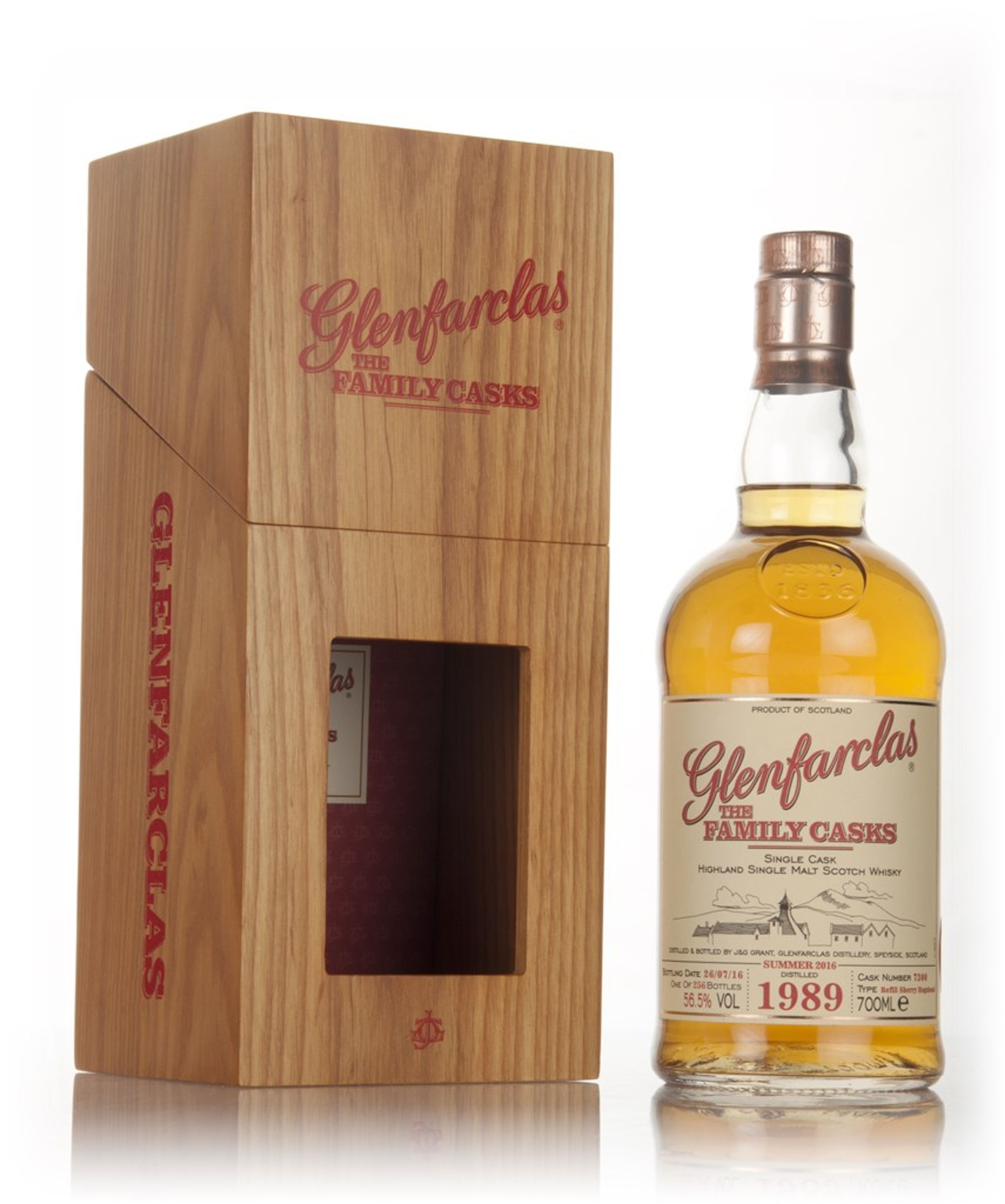 Glenfarclas 1989 (cask 7300) Family Cask Summer 2016 Release 70cl