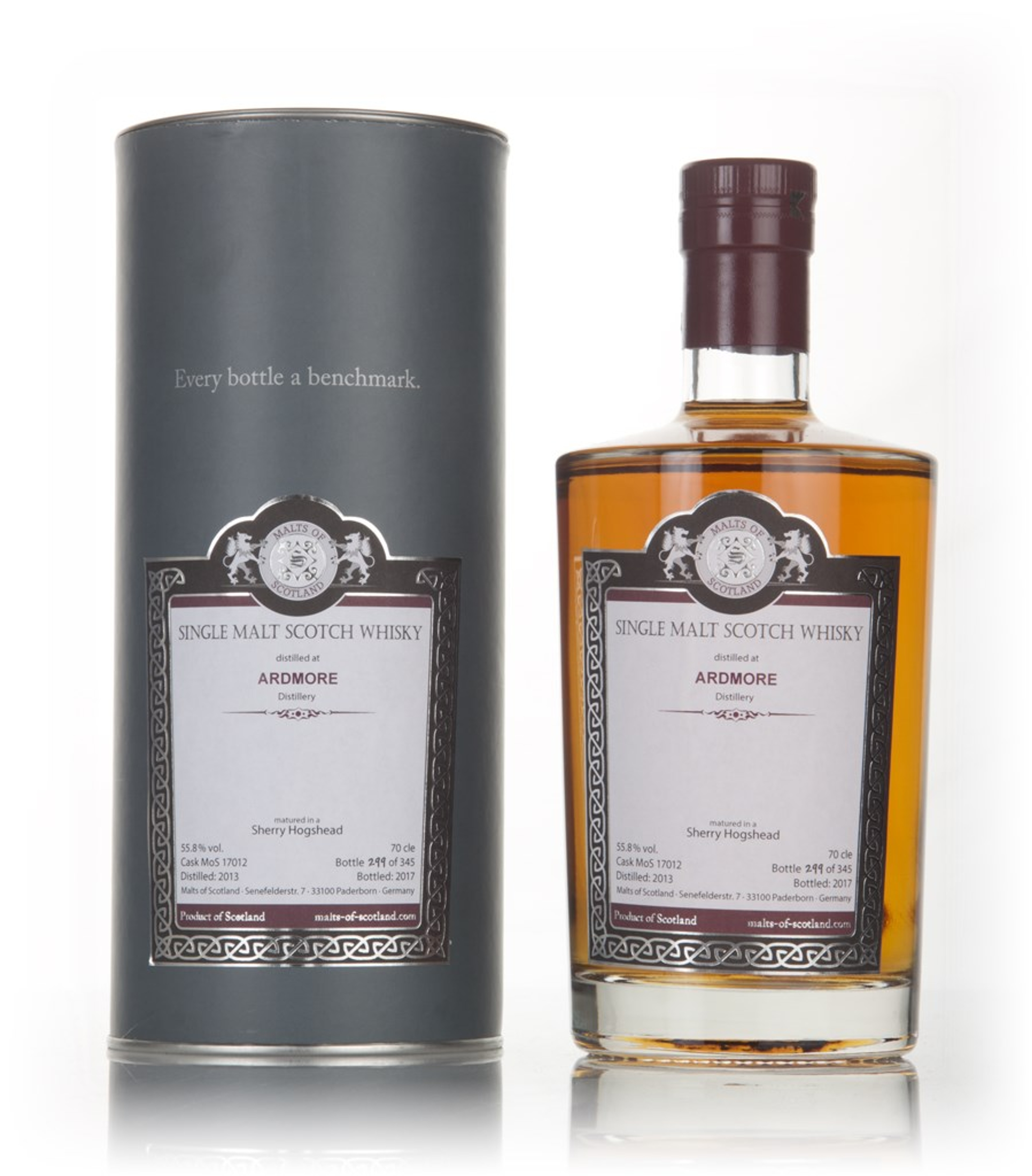 Ardmore 2013 (bottled 2017) (cask 17012) - Malts of Scotland 70cl