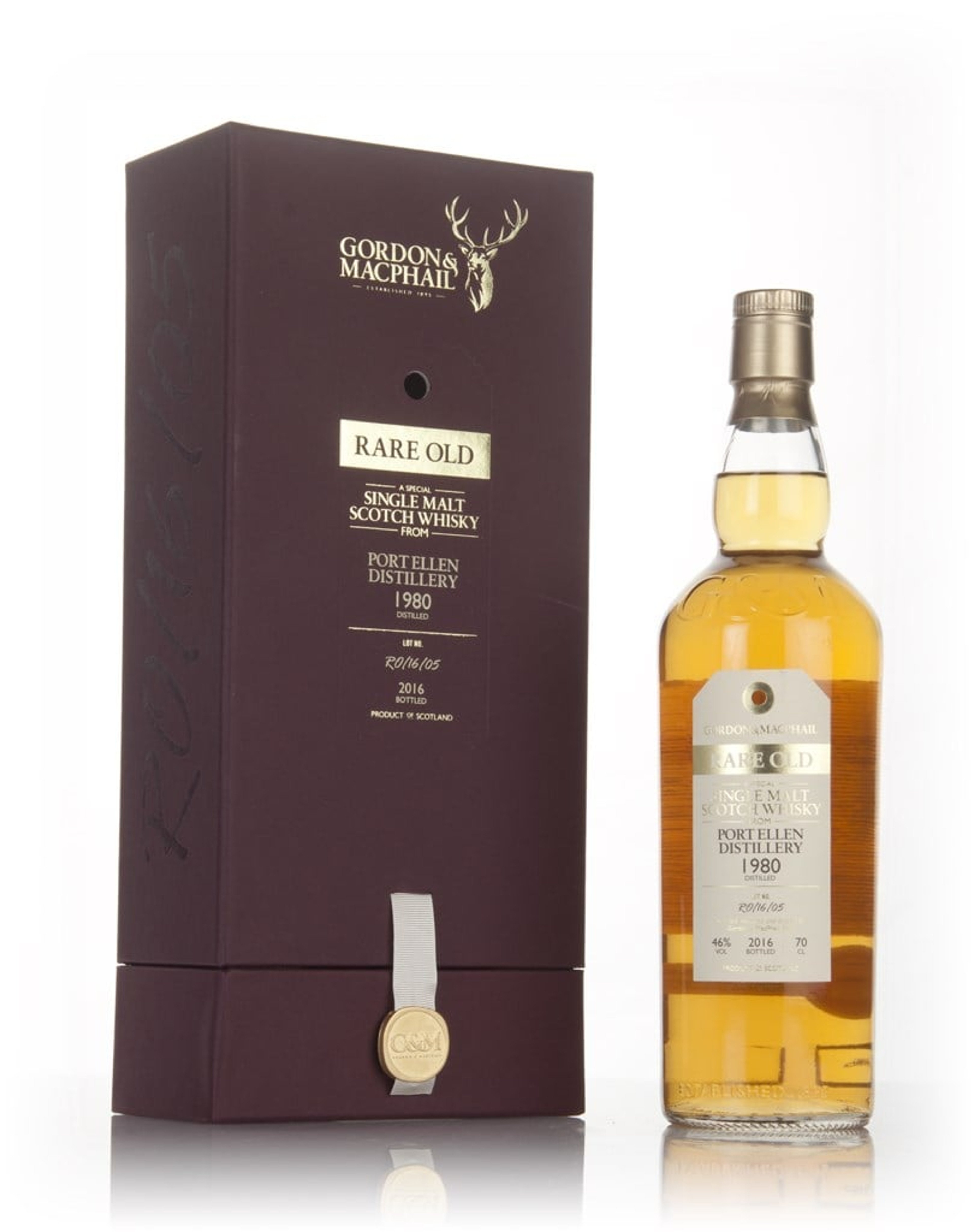 Port Ellen 1980 (bottled 2016) (RO/16/05) - Rare Old (Gordon & MacPhail) 70cl