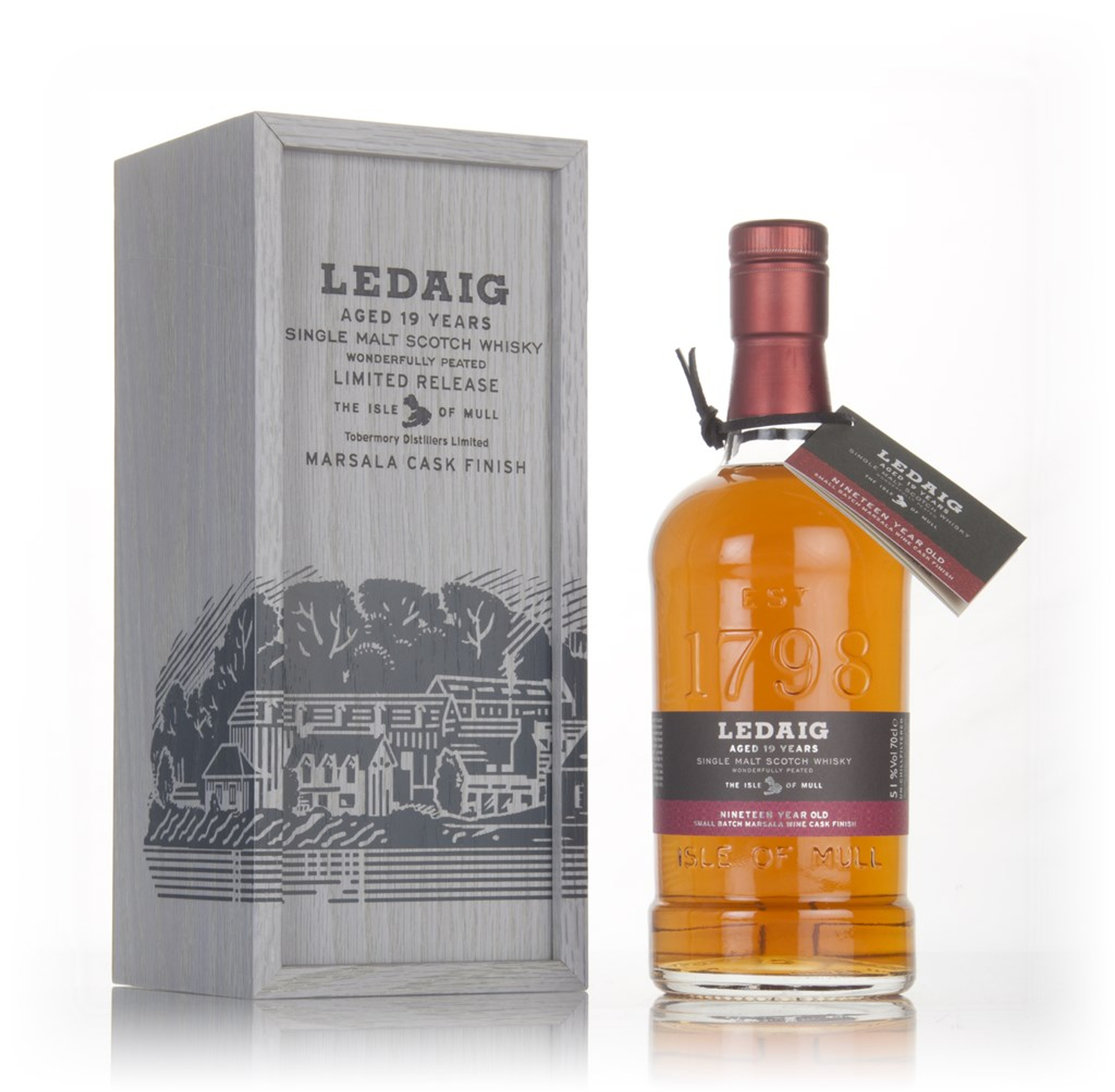 Ledaig 19 Year Old Marsala Cask Finish 70cl