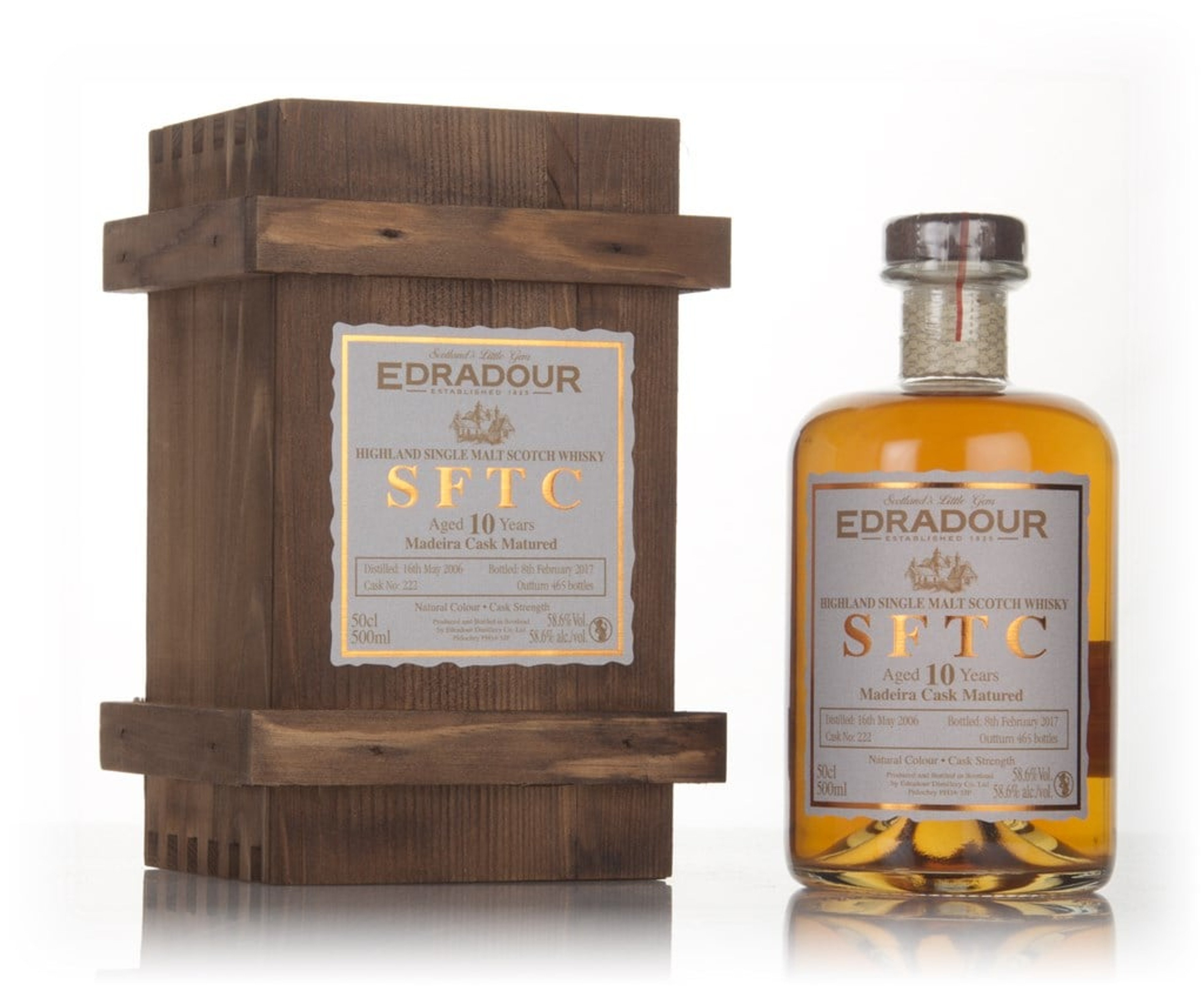 Edradour 10 Year Old 2006 (cask 222) - Straight From The Cask 50cl