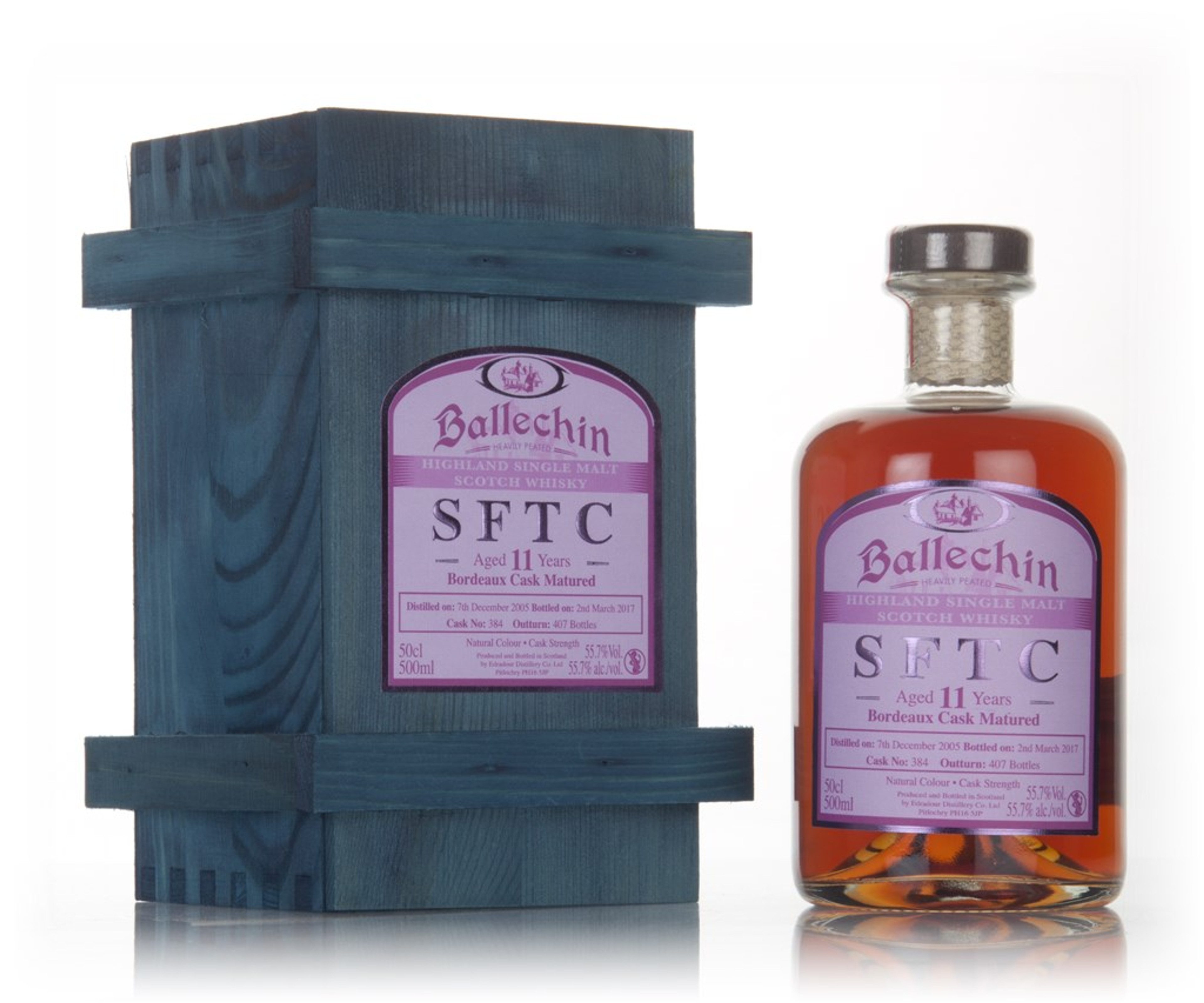 Ballechin 11 Year Old 2005 (cask 384) - Straight From The Cask 50cl