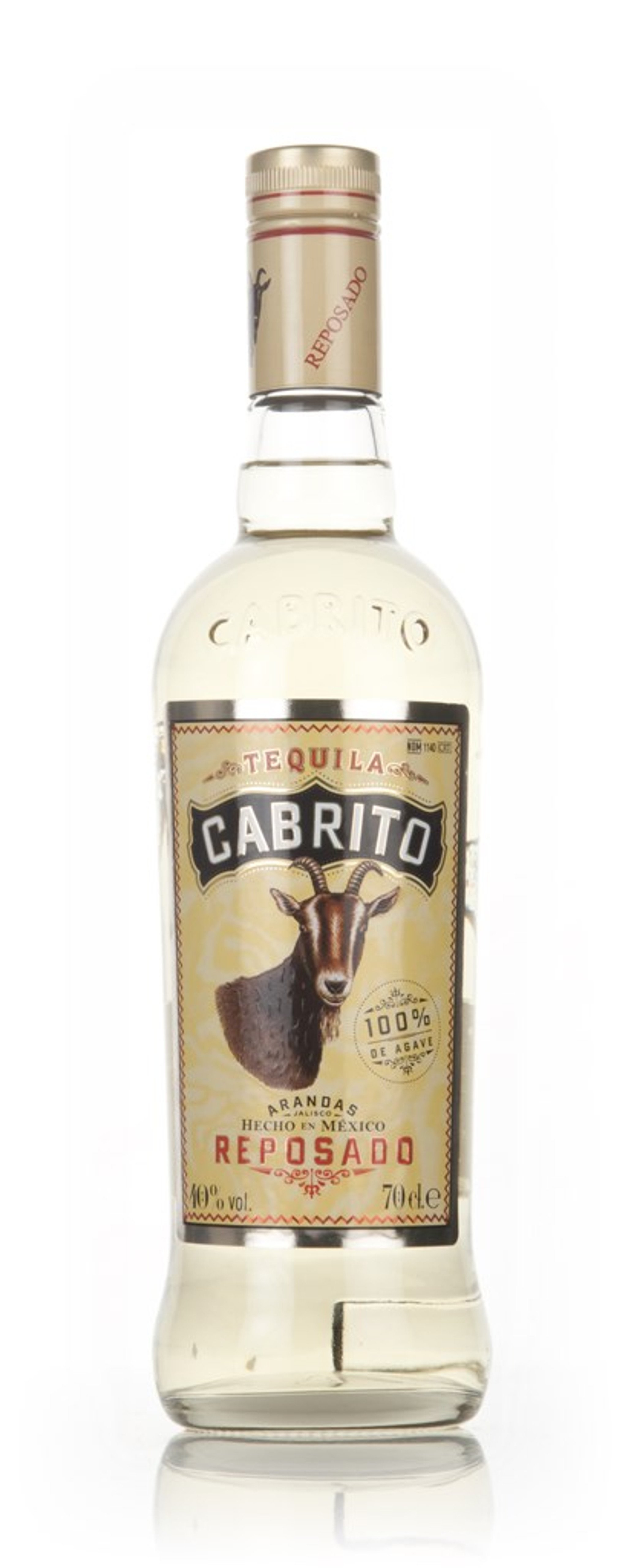 Cabrito Tequila Reposado (40%) 70cl