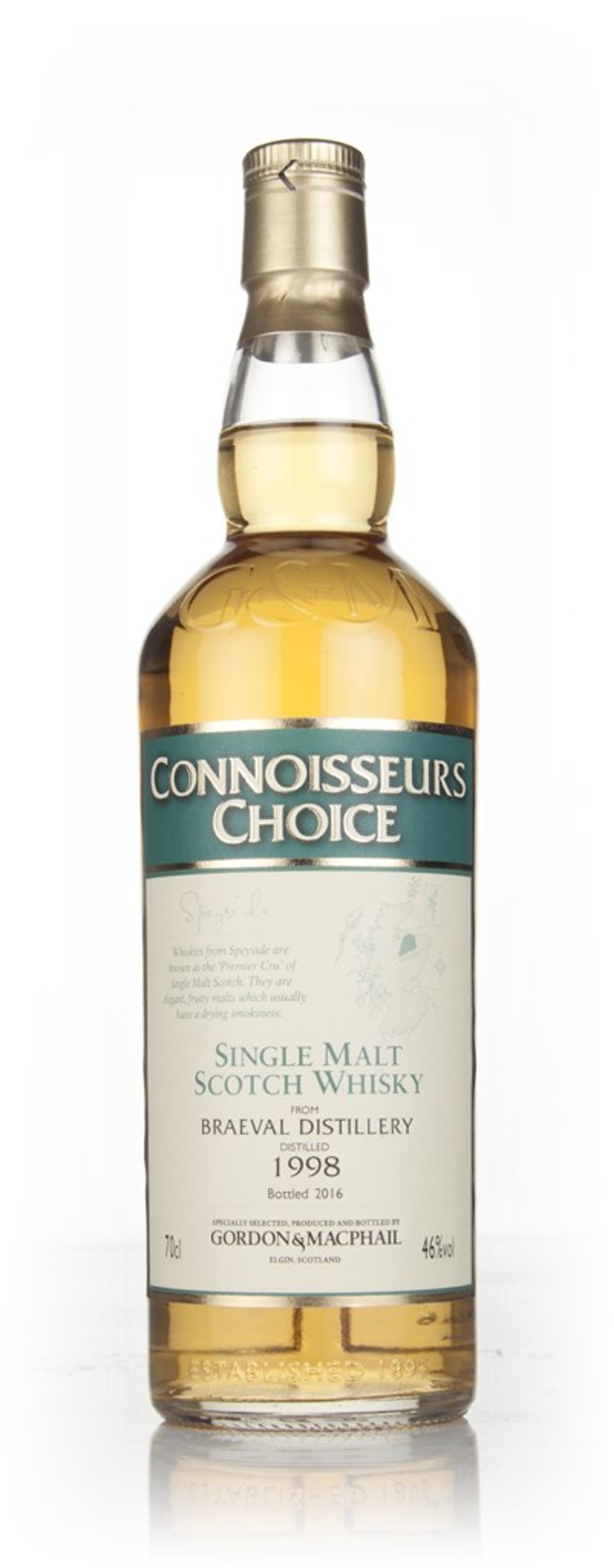 Braeval 1998 (bottled 2016) - Connoisseurs Choice (Gordon & MacPhail) 70cl