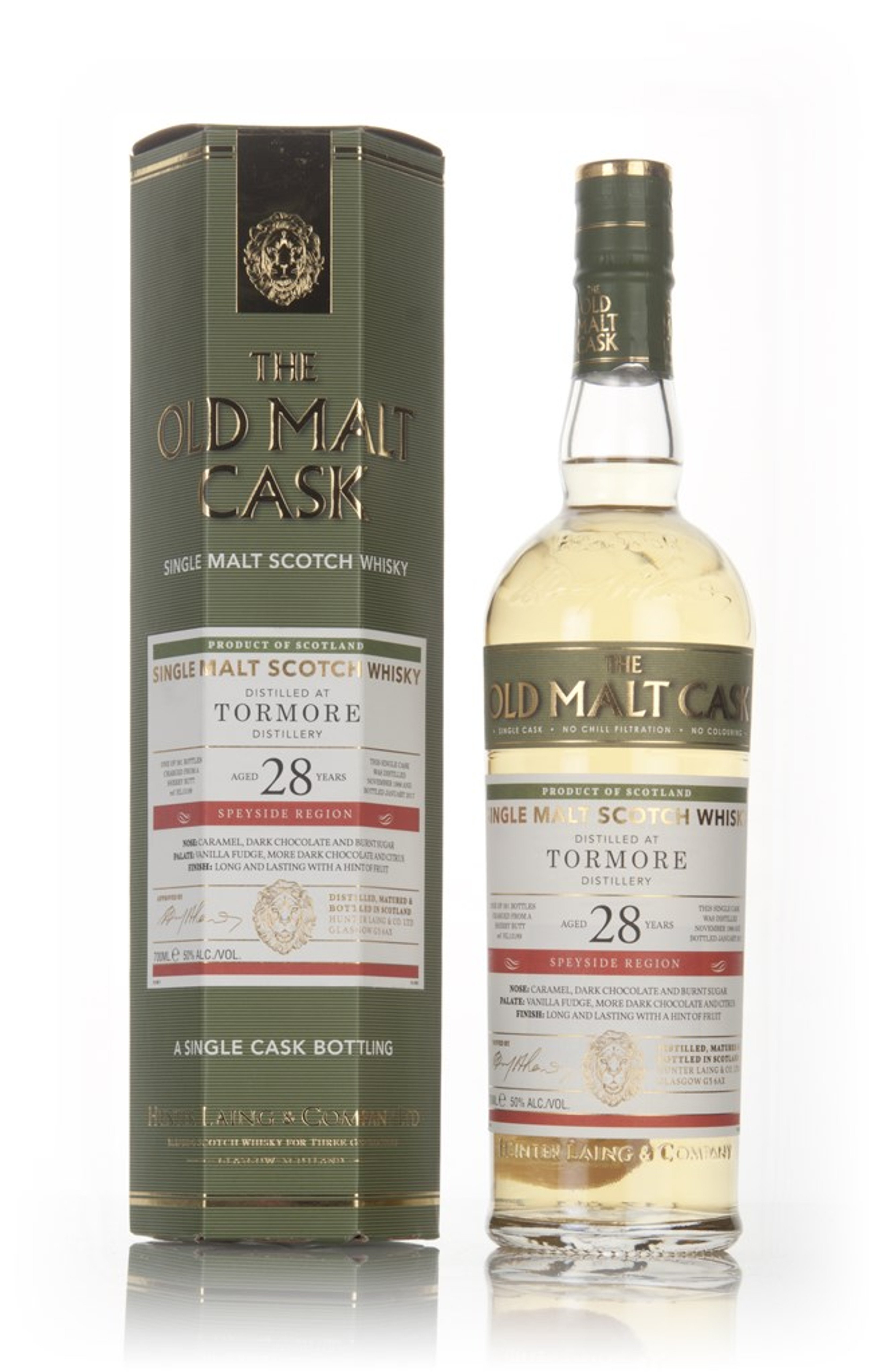 Tormore 28 Year Old 1988 (cask 13189) - Old Malt Cask (Hunter Laing) 70cl