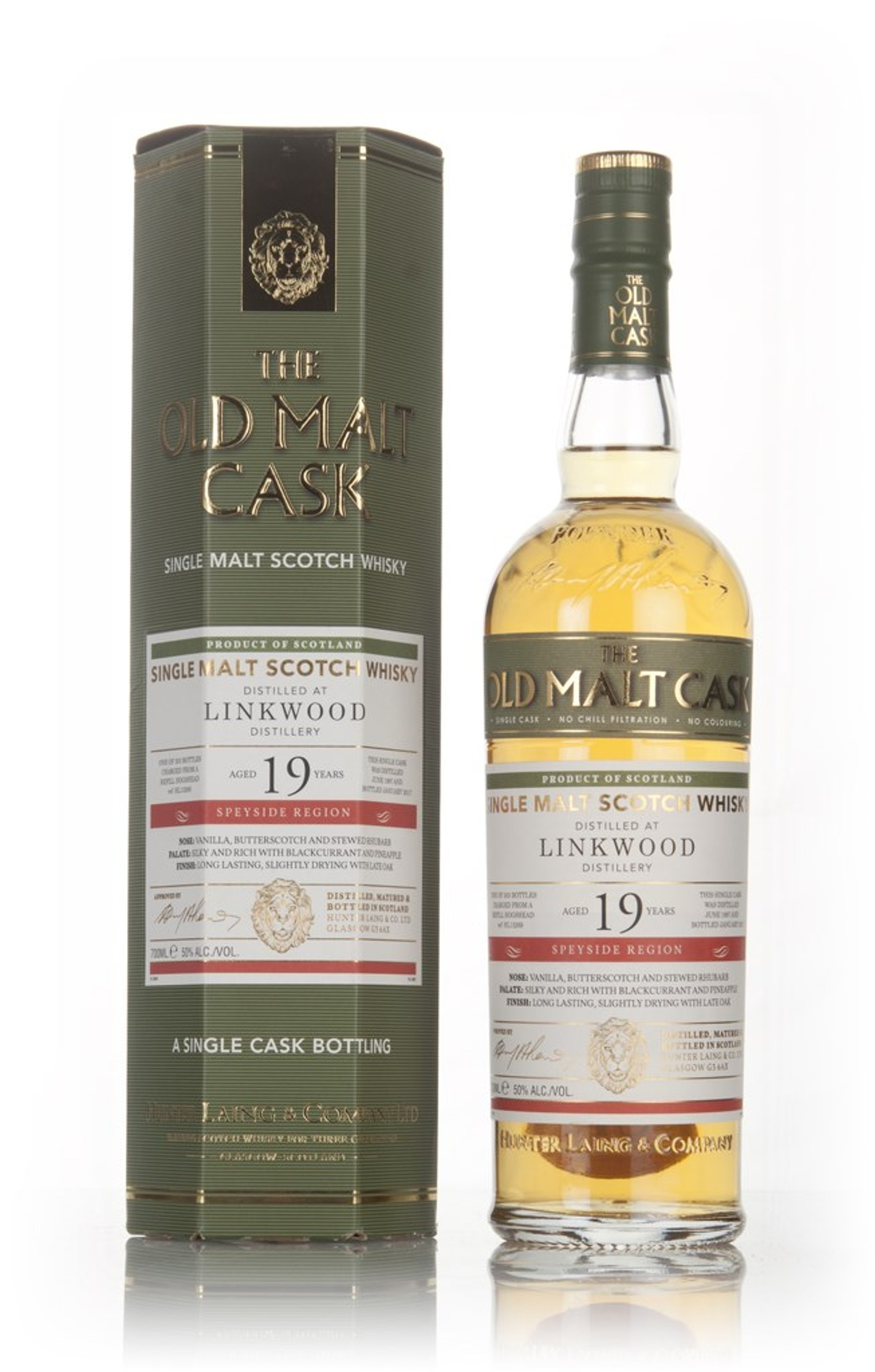 Linkwood 19 Year Old 1997 (cask 13269) - Old Malt Cask (Hunter Laing) 70cl