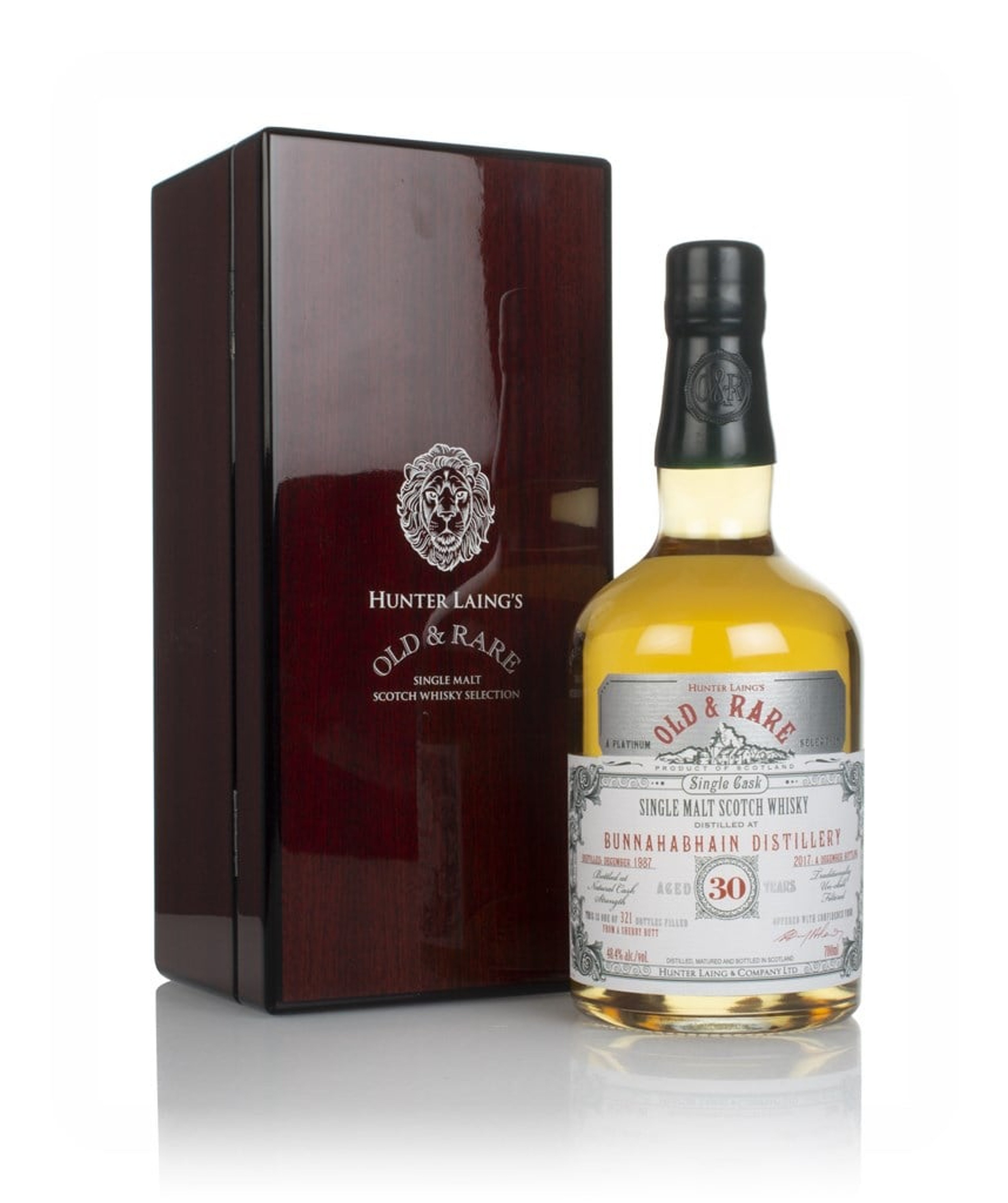 Bunnahabhain 30 Year Old 1987 - Old & Rare Platinum (Hunter Laing) 70cl